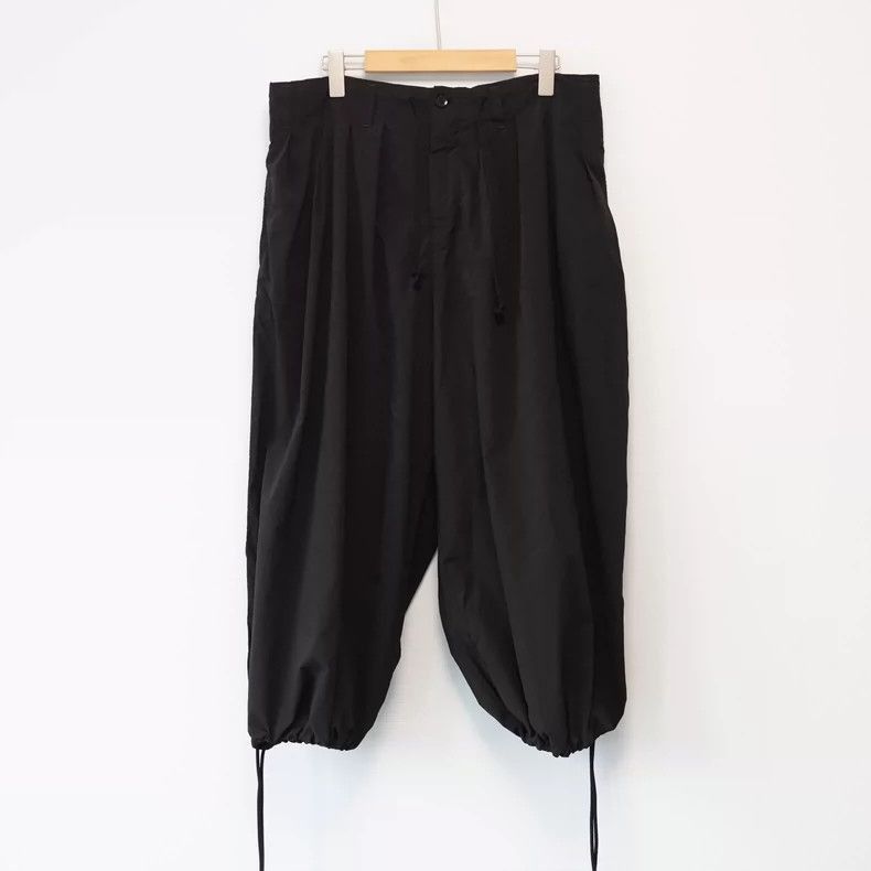 Yohji Yamamoto Yohji Yamamoto Yohji Yamamoto 19SS drawstring pleated ball Size US 32 / EU 48 - 3 Thumbnail