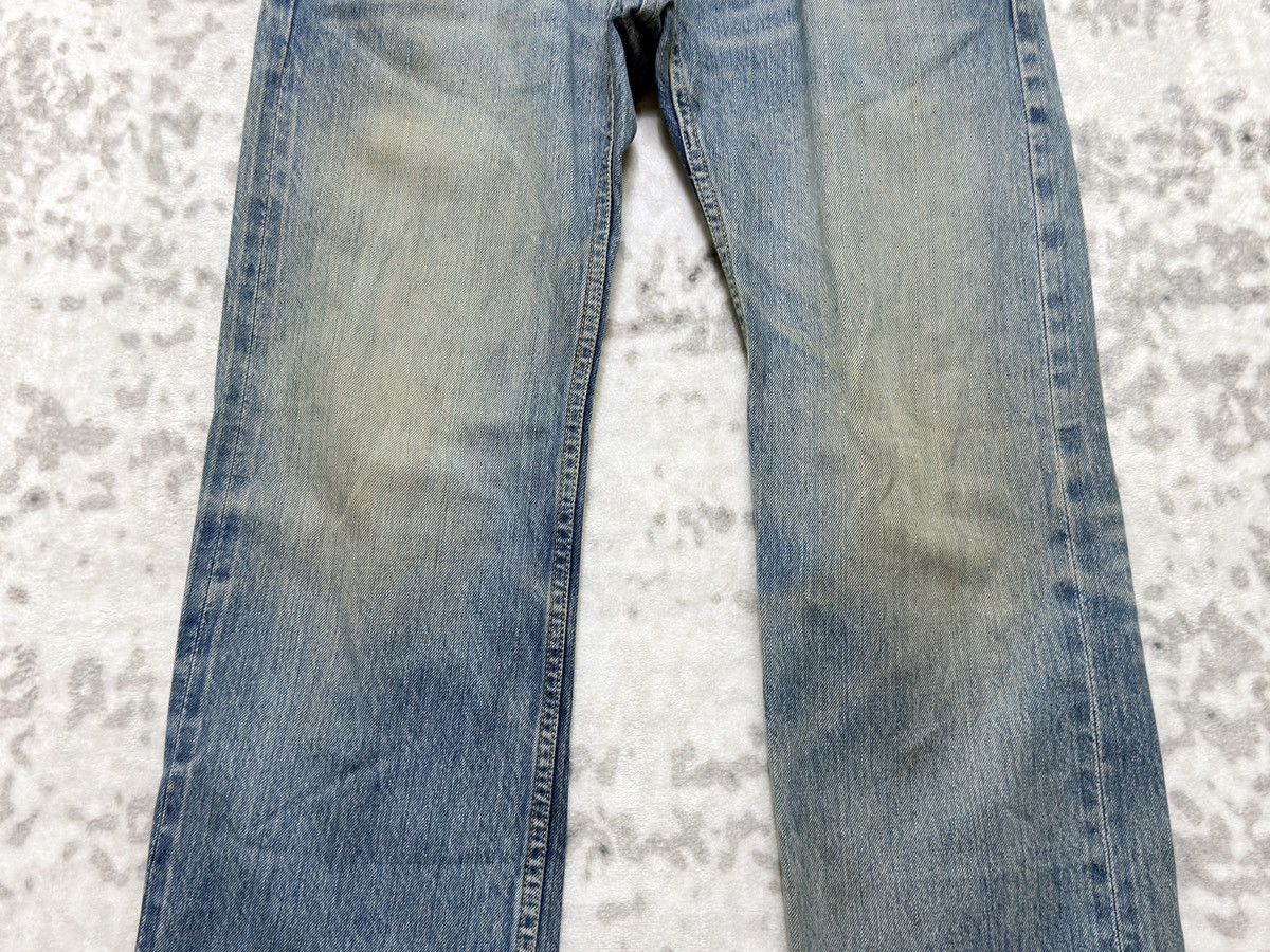 Japanese Brand Vintage KELEN Selvedge Leather Pocket Denim Jeans Size US 30 / EU 46 - 6 Thumbnail