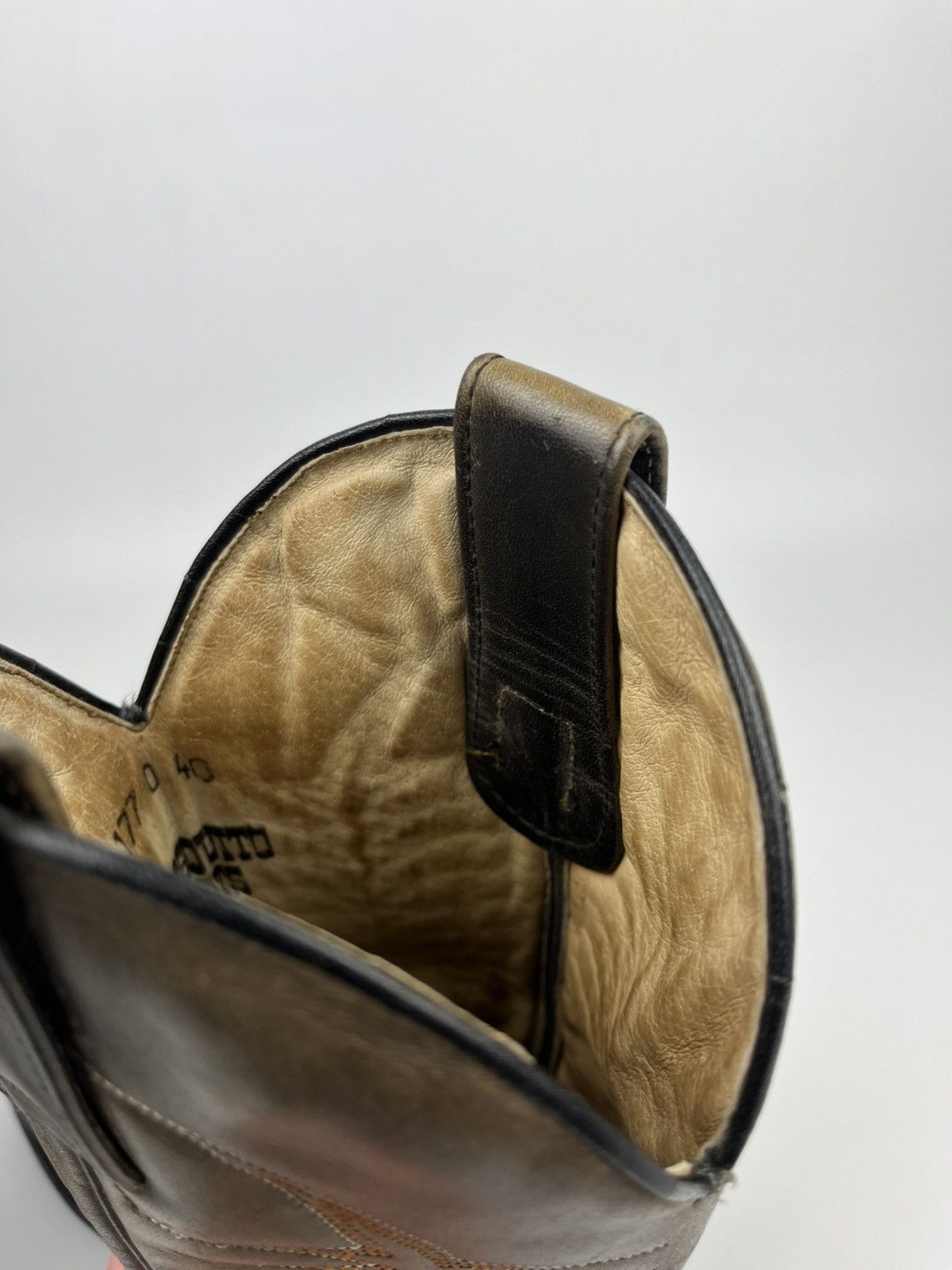 Vintage Mosquito Boots Vintage Cowboy Boots Pointed Toe Leather Size US 7 / EU 40 - 8 Thumbnail