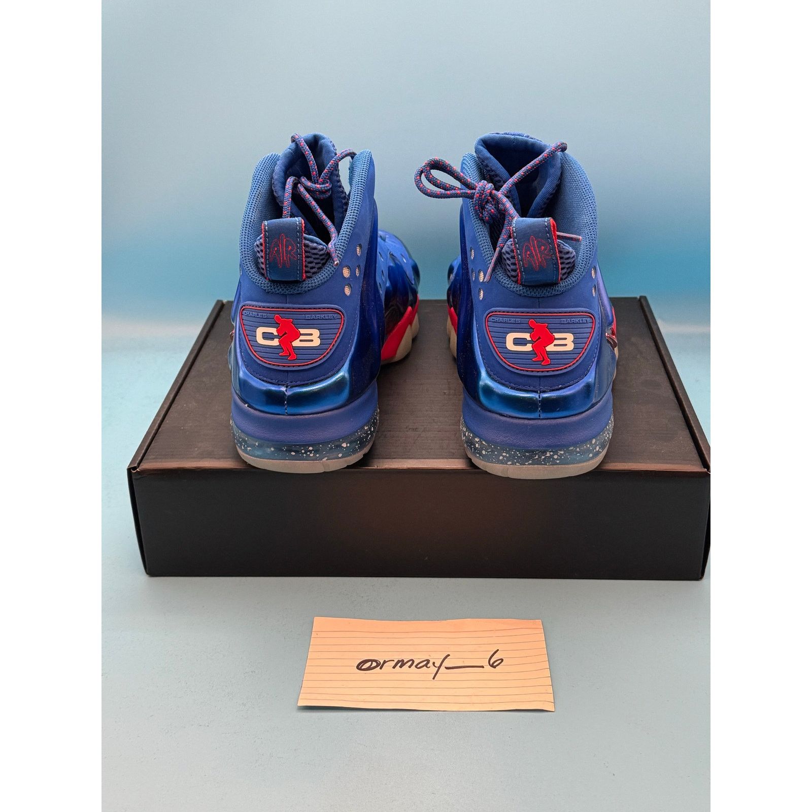 Nike Nike Barkley Posite Max 2013 Sixers m8.5 w10 Size US 8.5 / EU 41-42 - 5 Thumbnail