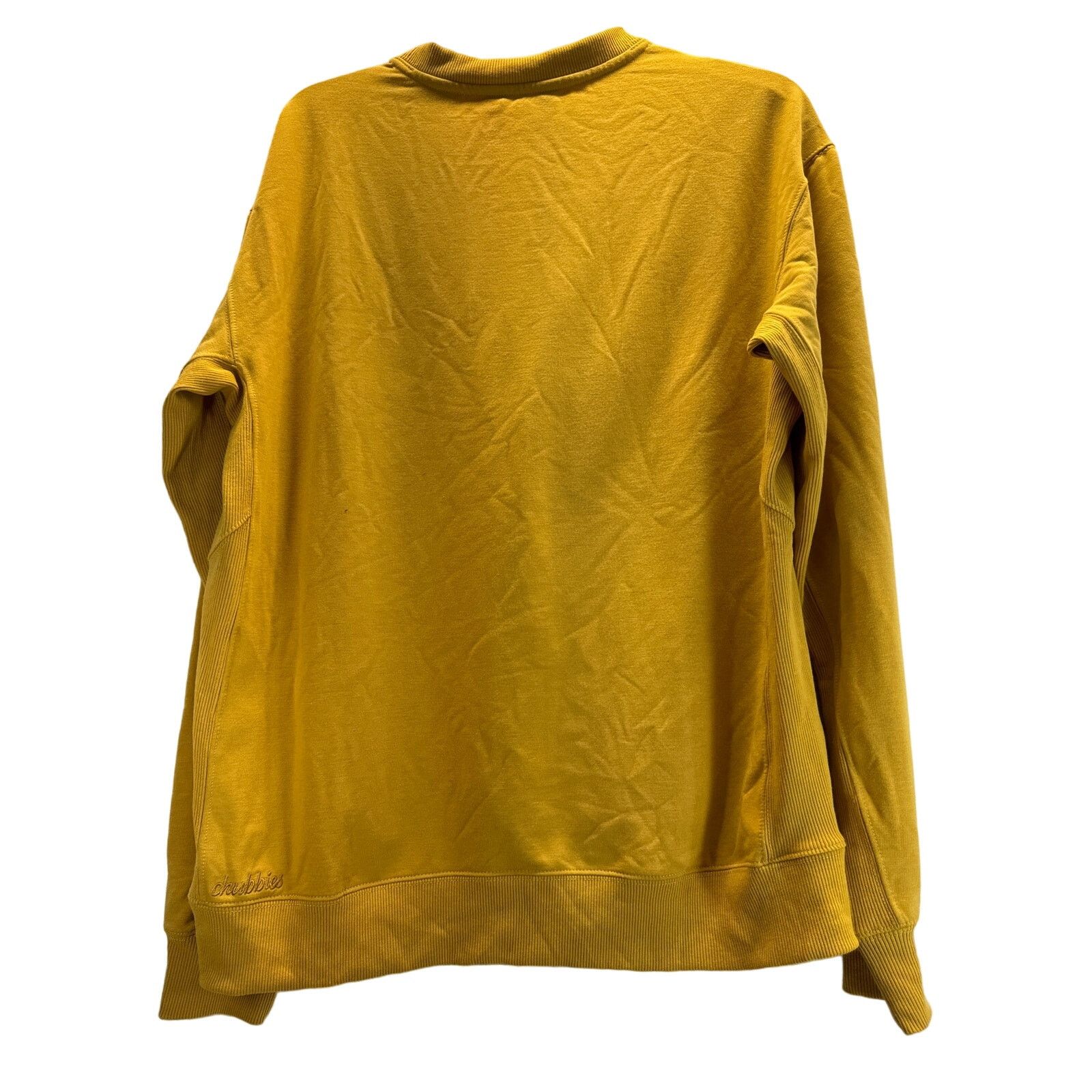 Chubbies Chubbies Gold Soft Terry Crewneck Sweatshirt men sz M Size US M / EU 48-50 / 2 - 4 Thumbnail