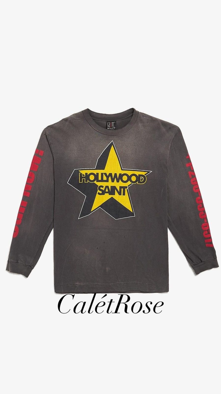 Saint Michael Saint Mxxxxxx Michael Hollywood Saint sleeve t shirt XL logo Size US XL / EU 56 / 4 - 1 Thumbnail