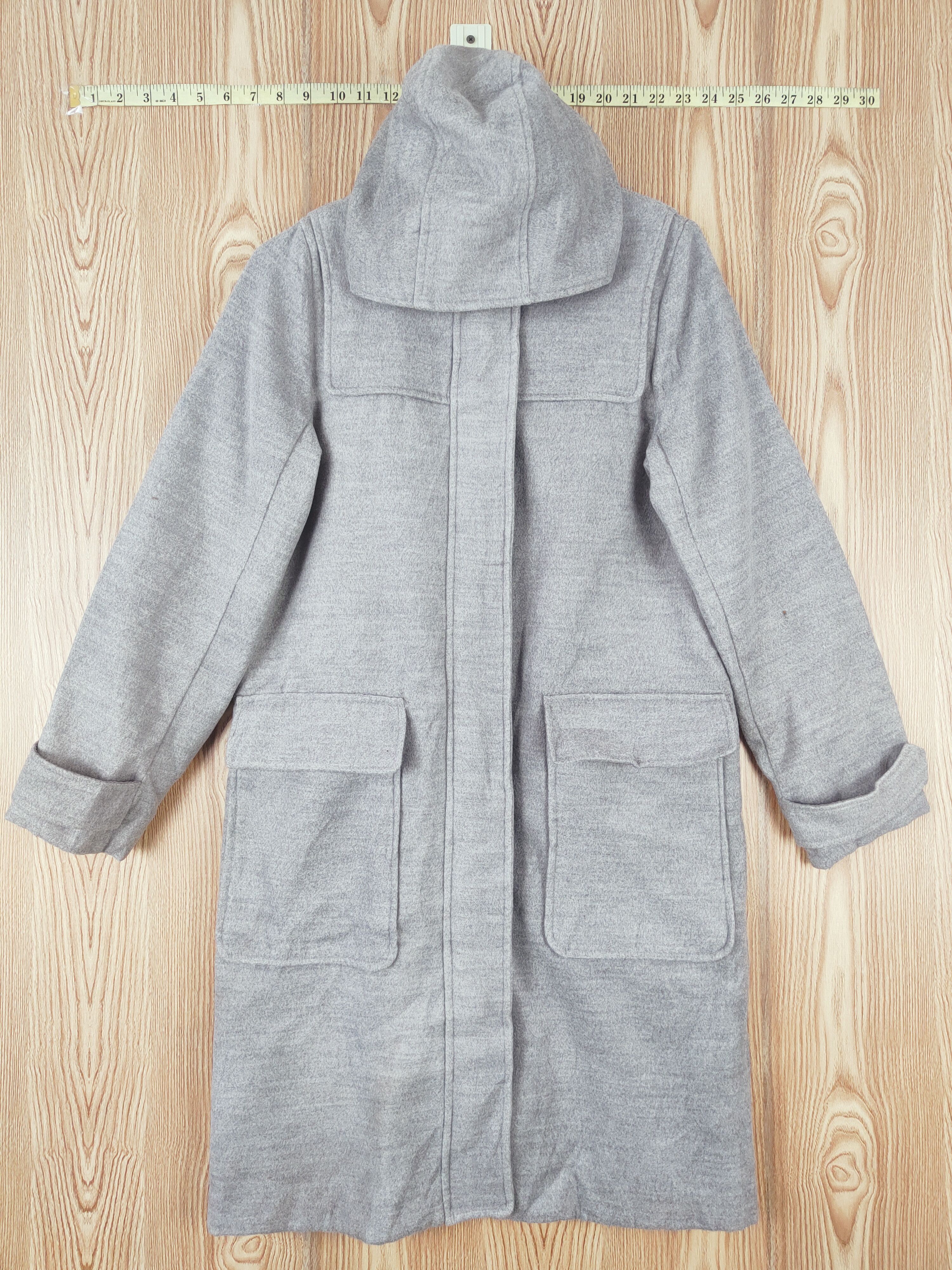 Japanese Brand × Vintage Vintage & Luxury Design by Musee Gray Hoodie Coats Size S / US 4 / IT 40 - 1 Thumbnail
