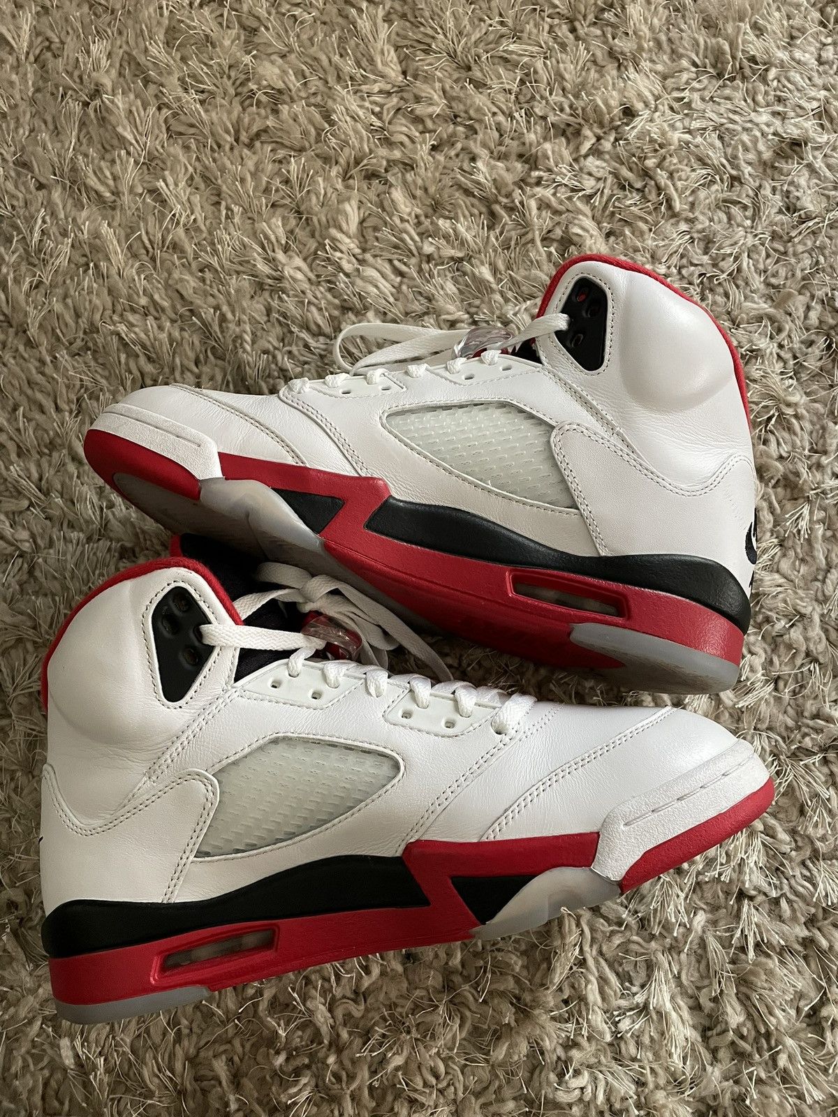 Jordan Brand Jordan 5 Fire Red Size US 8.5 / EU 41-42 - 3 Thumbnail