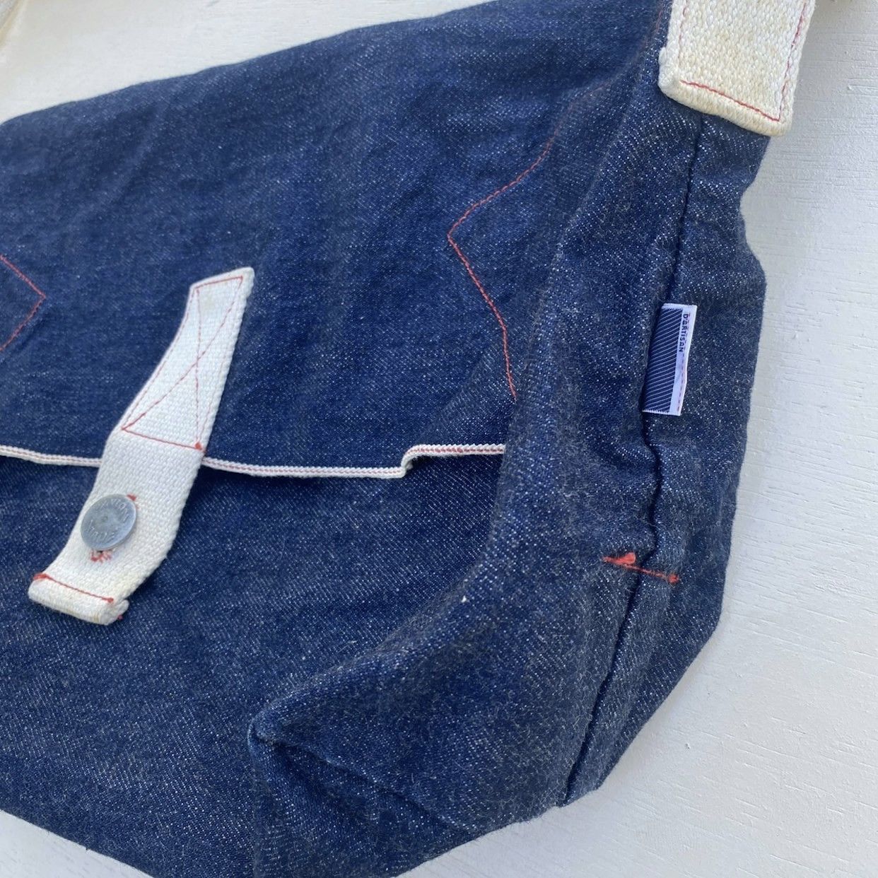Studio D'Artisan × Vintage LAST DROP❗️Studio D’artisan Denim Selvedge Messenger Bag Size ONE SIZE - 8 Thumbnail