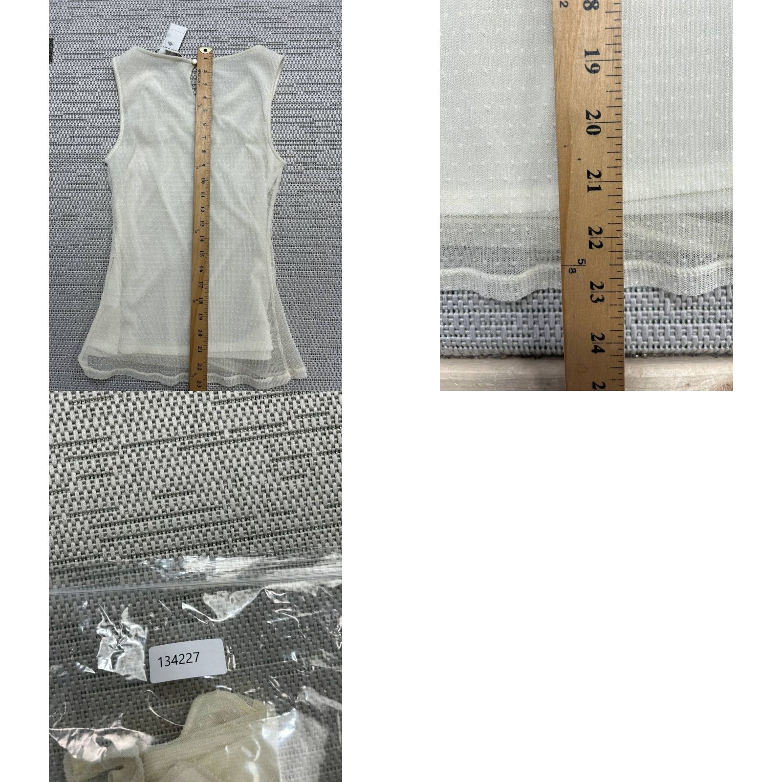 Banana Republic Banana Republic Shirt Womens XS Beige Tank Top New Sleeveless Round Neck Pullover Casual Basic Regular Size XS / US 0-2 / IT 36-38 - 8 Thumbnail