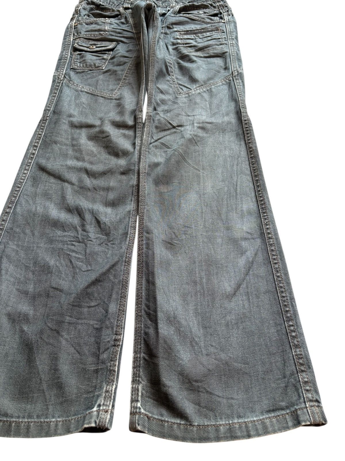 Japanese Brand Vintage NCFM Bush Pant Bootcut Flare Jeans Size US 31 - 7 Thumbnail