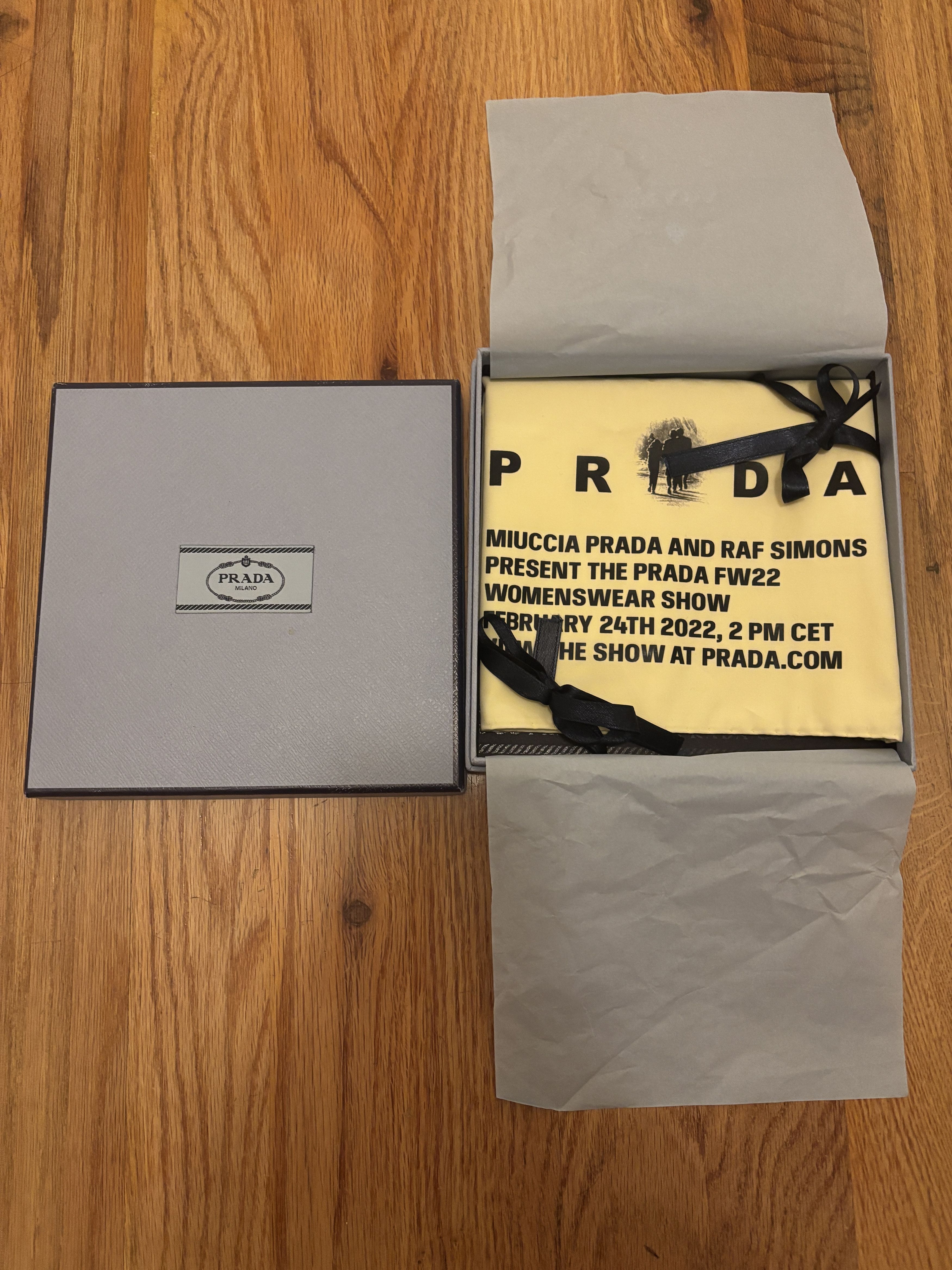 Prada Raf Simons Prada FW2022 Show Invitation Scarf Size ONE SIZE - 2 Thumbnail