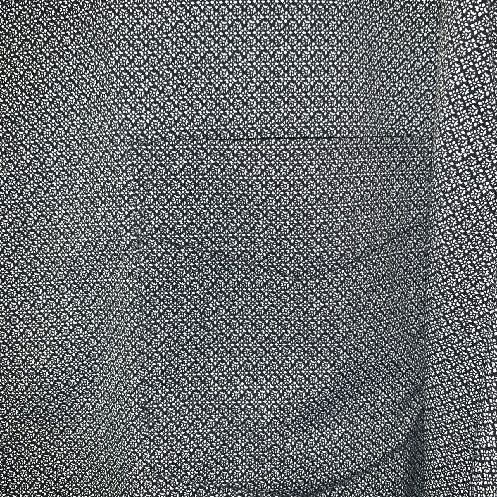 UNTUCKit UNTUCKit Short Sleeve Button-Up Shirt Men's 3XL Black Geometric Print Isonzo Size US XXL / EU 58 / 5 - 3 Thumbnail