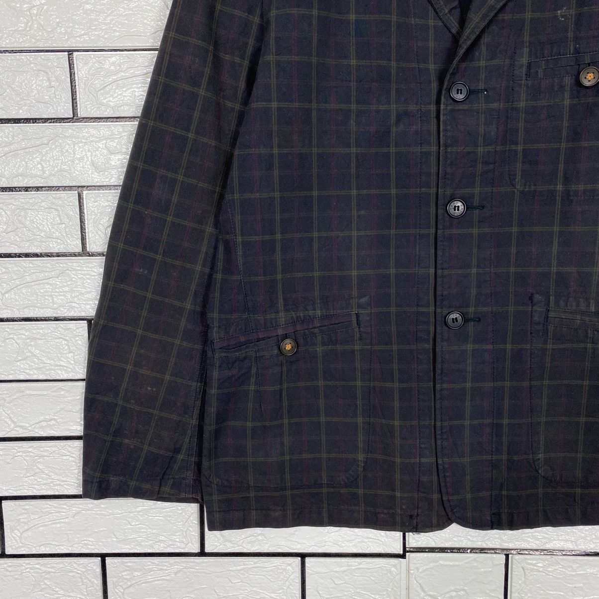 Japanese Brand 📌Vintage Chore Work Jacket Rattle Trap Tartan Issey Miyake Size US M / EU 48-50 / 2 - 5 Thumbnail