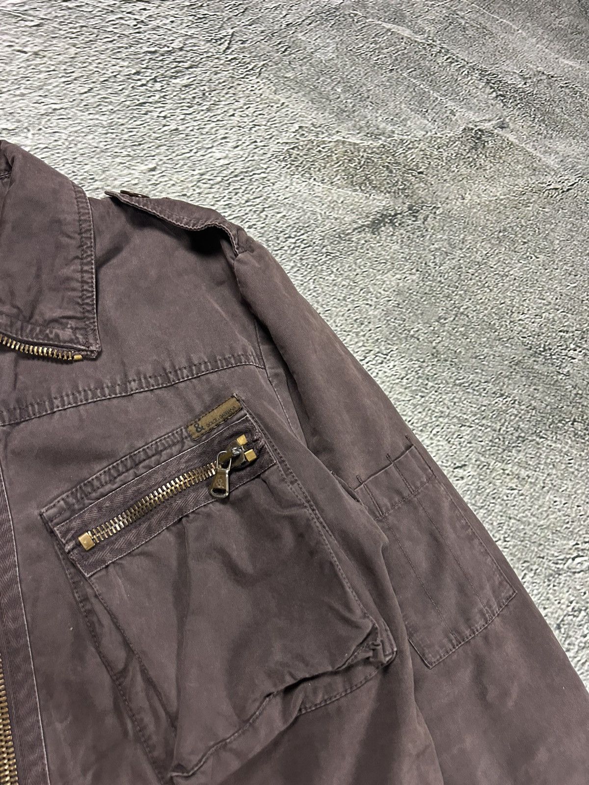 Dolce & Gabbana Dolce & Gabbana coat vintage utility miltary brown Y2K Size M / US 6-8 / IT 42-44 - 3 Thumbnail