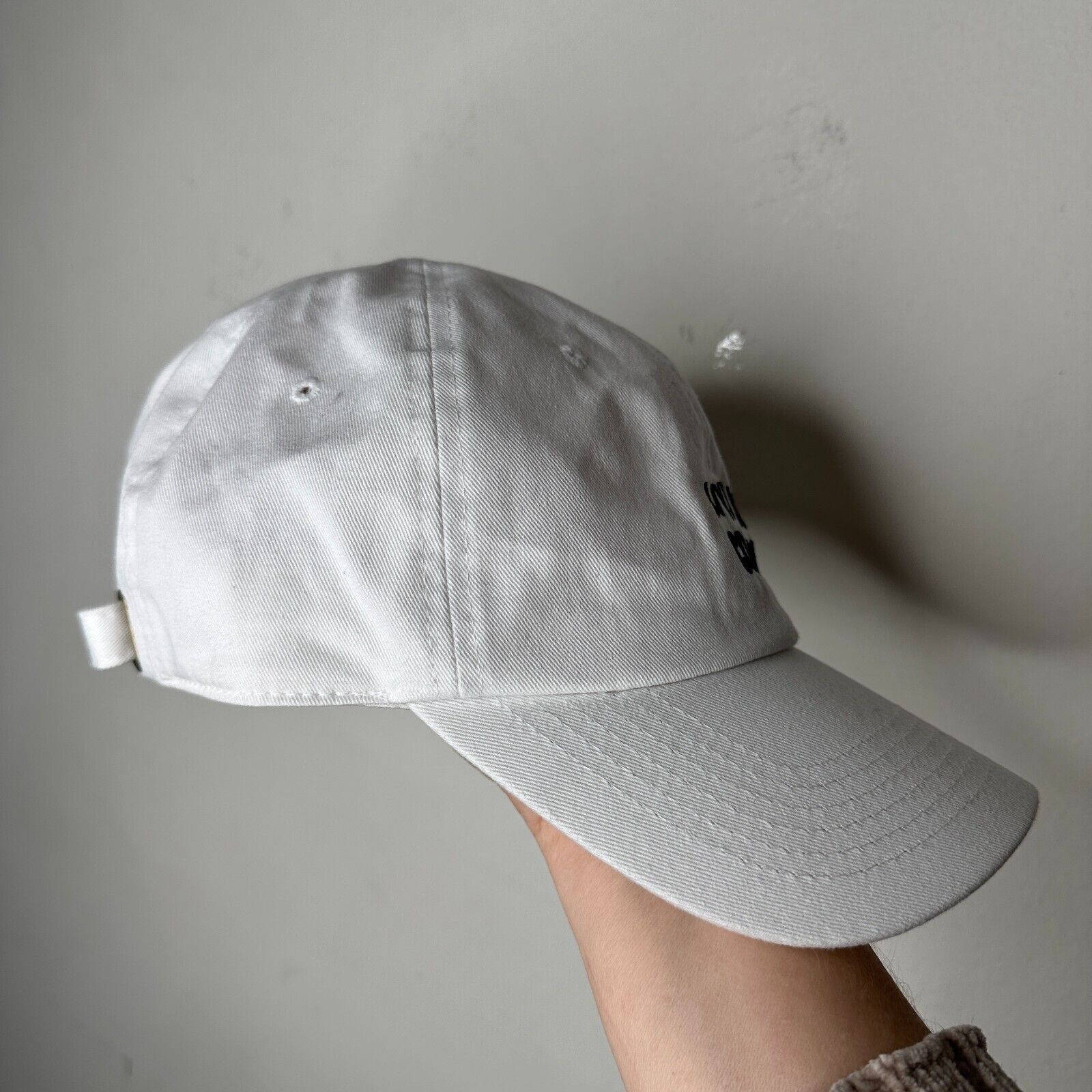 Other NWOT Livin Cool White Baseball Cap Hat Black Livin Cool OS Size ONE SIZE - 7 Thumbnail