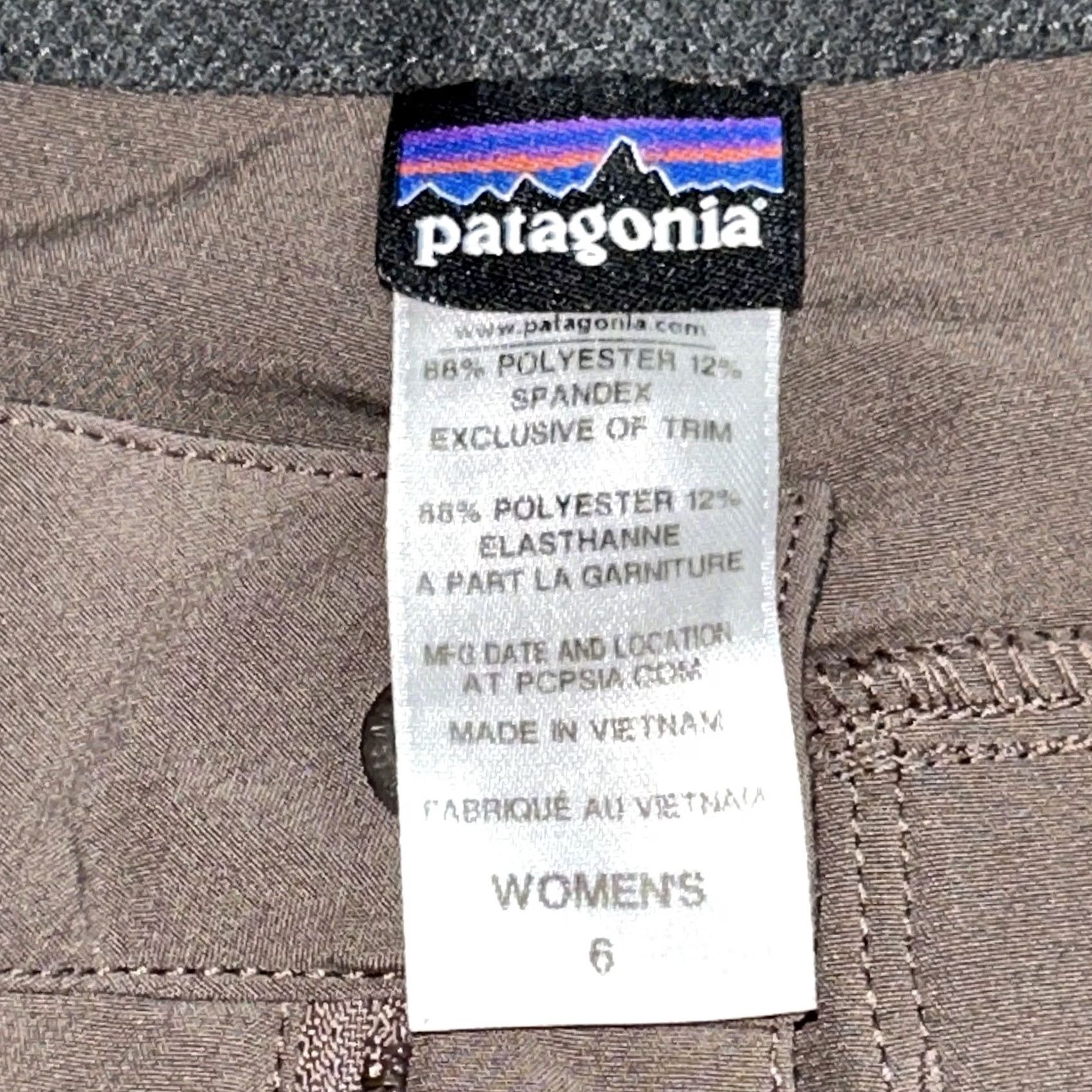 Patagonia Patagonia Happy Hike Capris Pants Earthenware Women's 6 Size 28" / US 6 / IT 42 - 6 Thumbnail