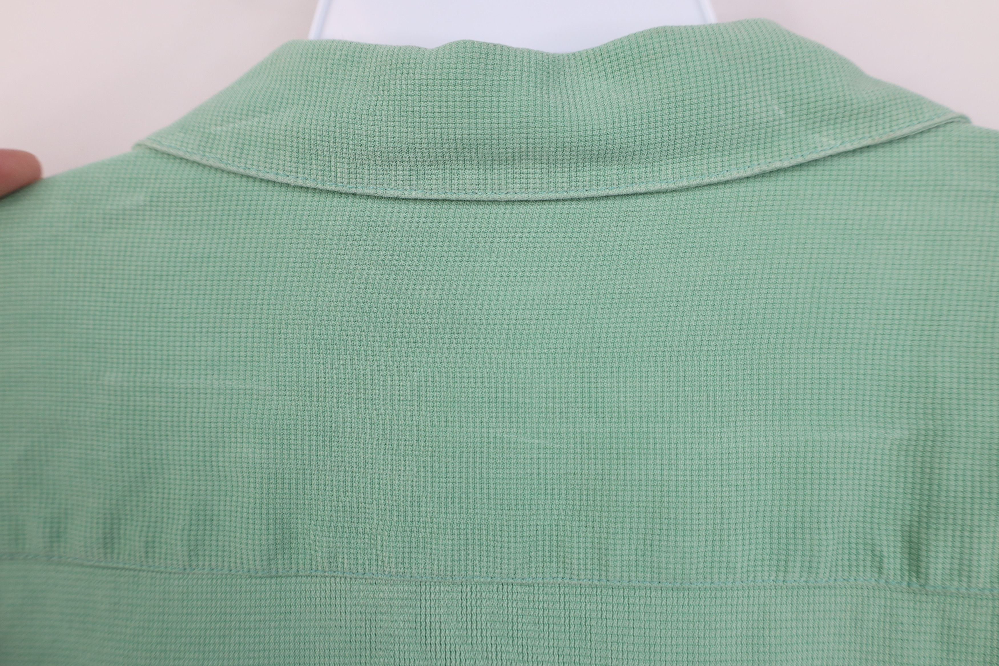 Tommy Bahama Vintage 90s Tommy Bahama Looped Collar Button Shirt Green Size US M / EU 48-50 / 2 - 11 Thumbnail