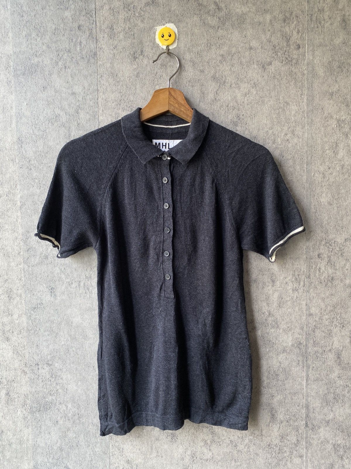 Margaret Howell Margaret Howell Polo Knitwear Design Shirt Size US S / EU 44-46 / 1 - 2 Thumbnail