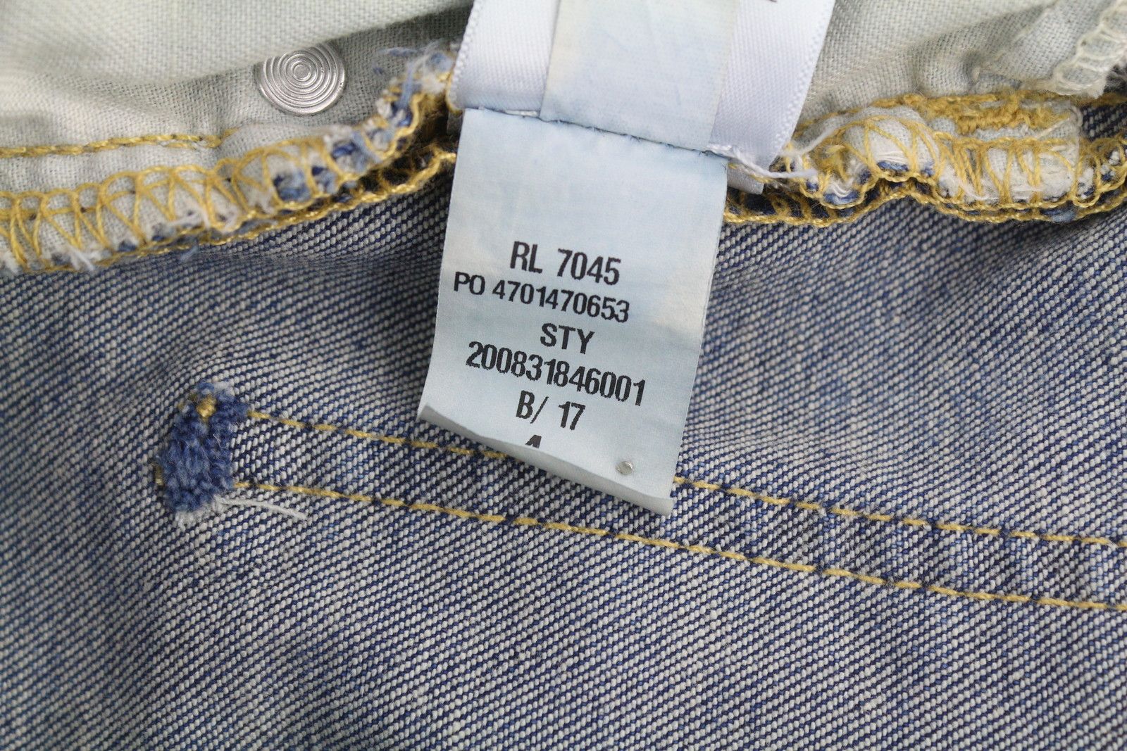Lauren Ralph Lauren LEGACY W27 High Rise Skinny Ankle Jeans 84701 Size 27" / US 4 / IT 40 - 11 Thumbnail