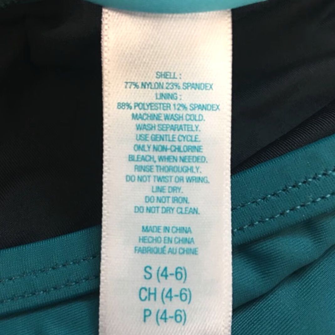 Vintage Coastal Bikini Swim Bottom Ladies Blue Stretch Lined Elastic Waist S New Size 28" / US 6 / IT 42 - 5 Thumbnail