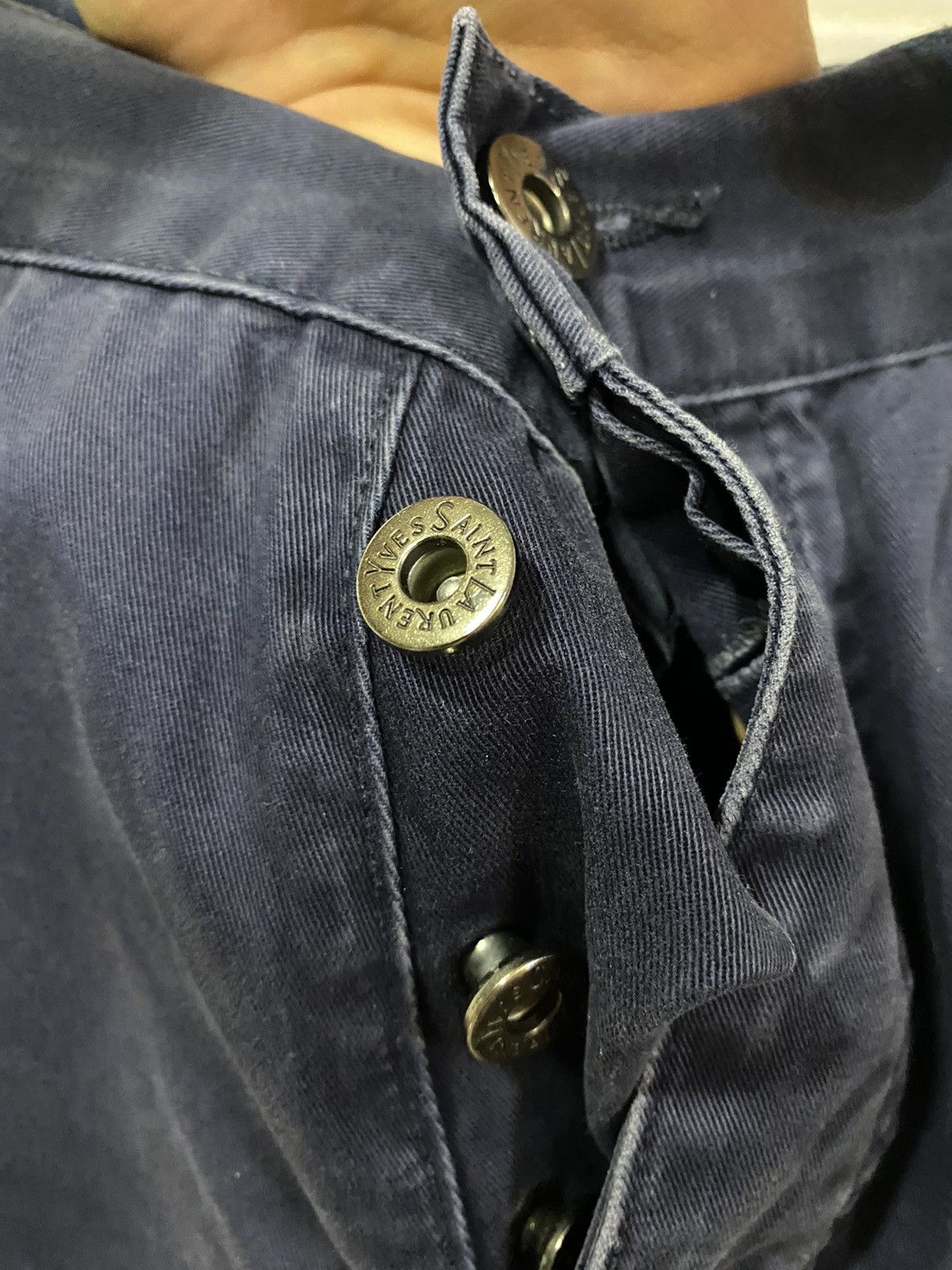 Yves Saint Laurent 36x32 YSL Jeans Denim Pants Cotton Navy Size US 36 / EU 52 - 11 Thumbnail
