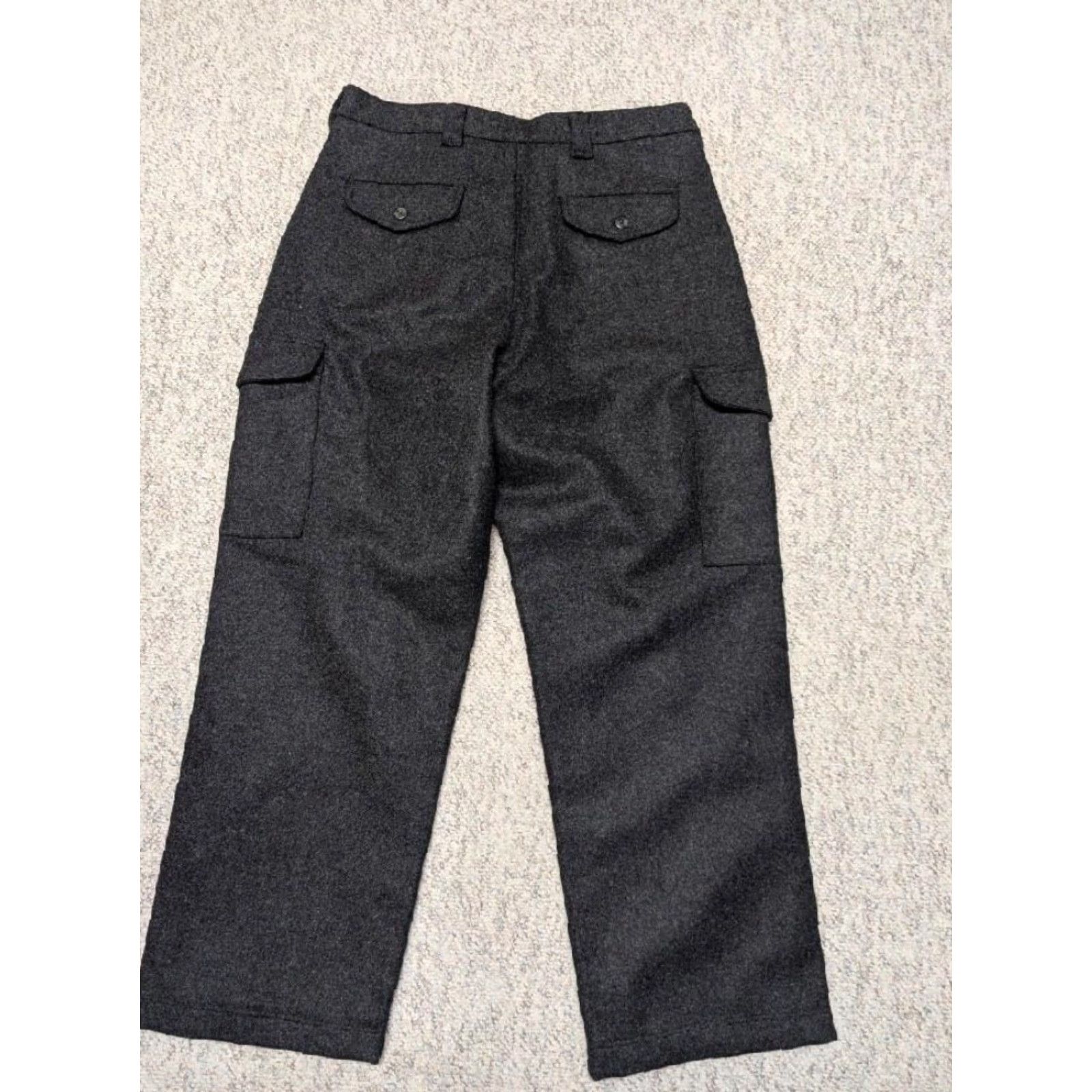 Vintage VINTAGE Cabela's dry-plus Wool hunting pants 40x34 gray Cargo Pants Mens Wool 40x34 Size US 40 / EU 56 - 6 Thumbnail