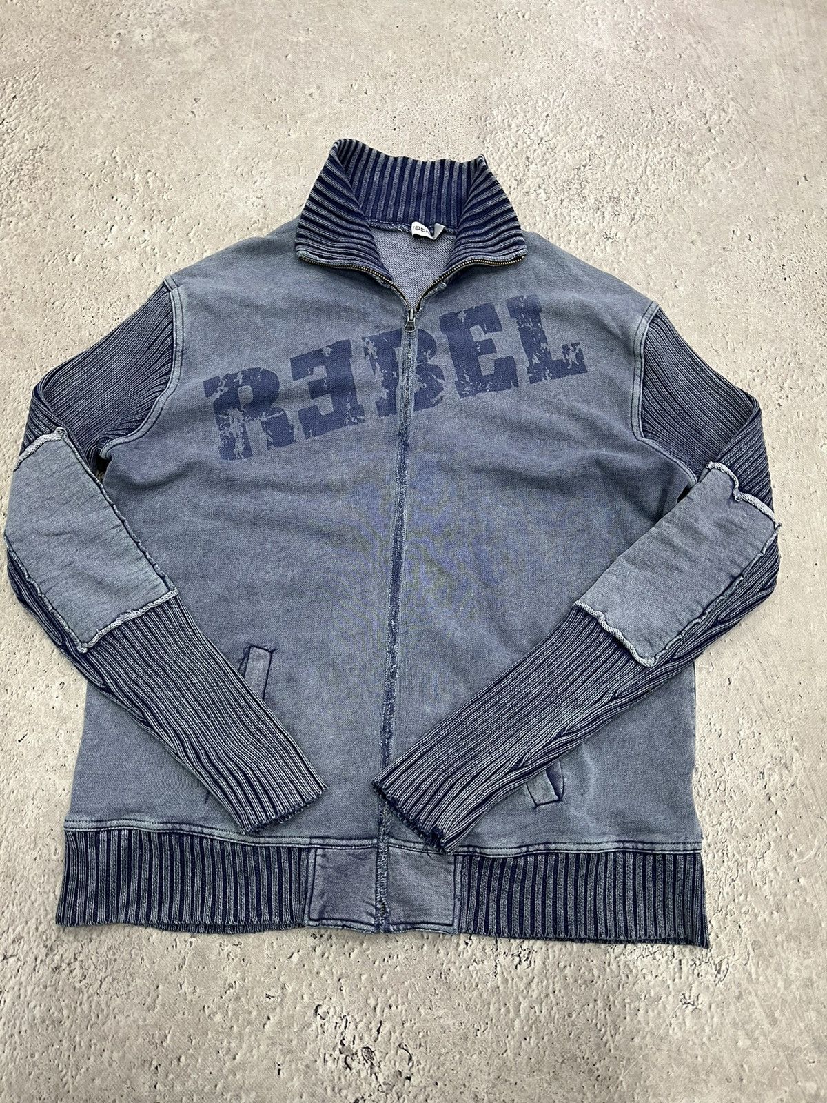 Hysteric Glamour × Japanese Brand VINTAGE Y2K Seditionaries Knitted Print 777 Stylish Sweater Size US L / EU 52-54 / 3 - 7 Thumbnail
