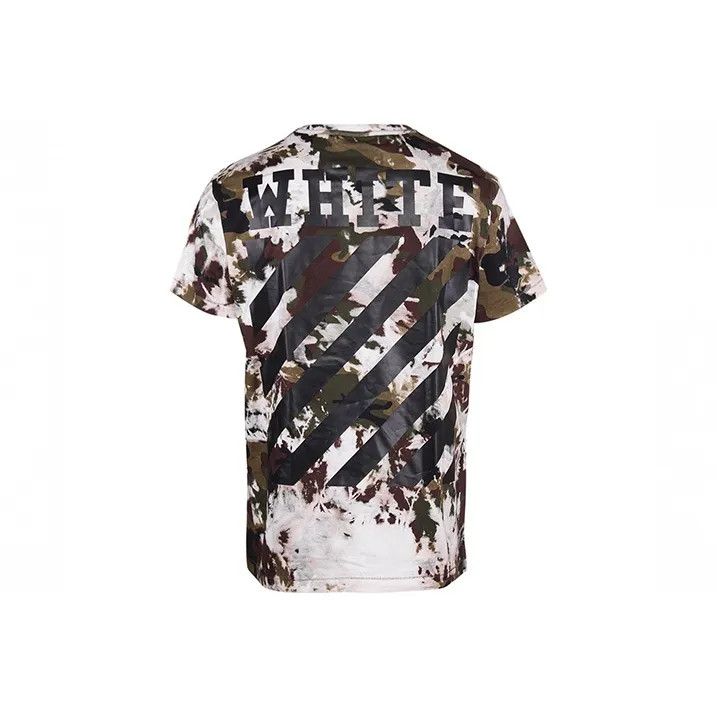 Off-White Off-White Camo Print Short Sleeve T-Shirt 0079 Size US S / EU 44-46 / 1 - 1 Thumbnail