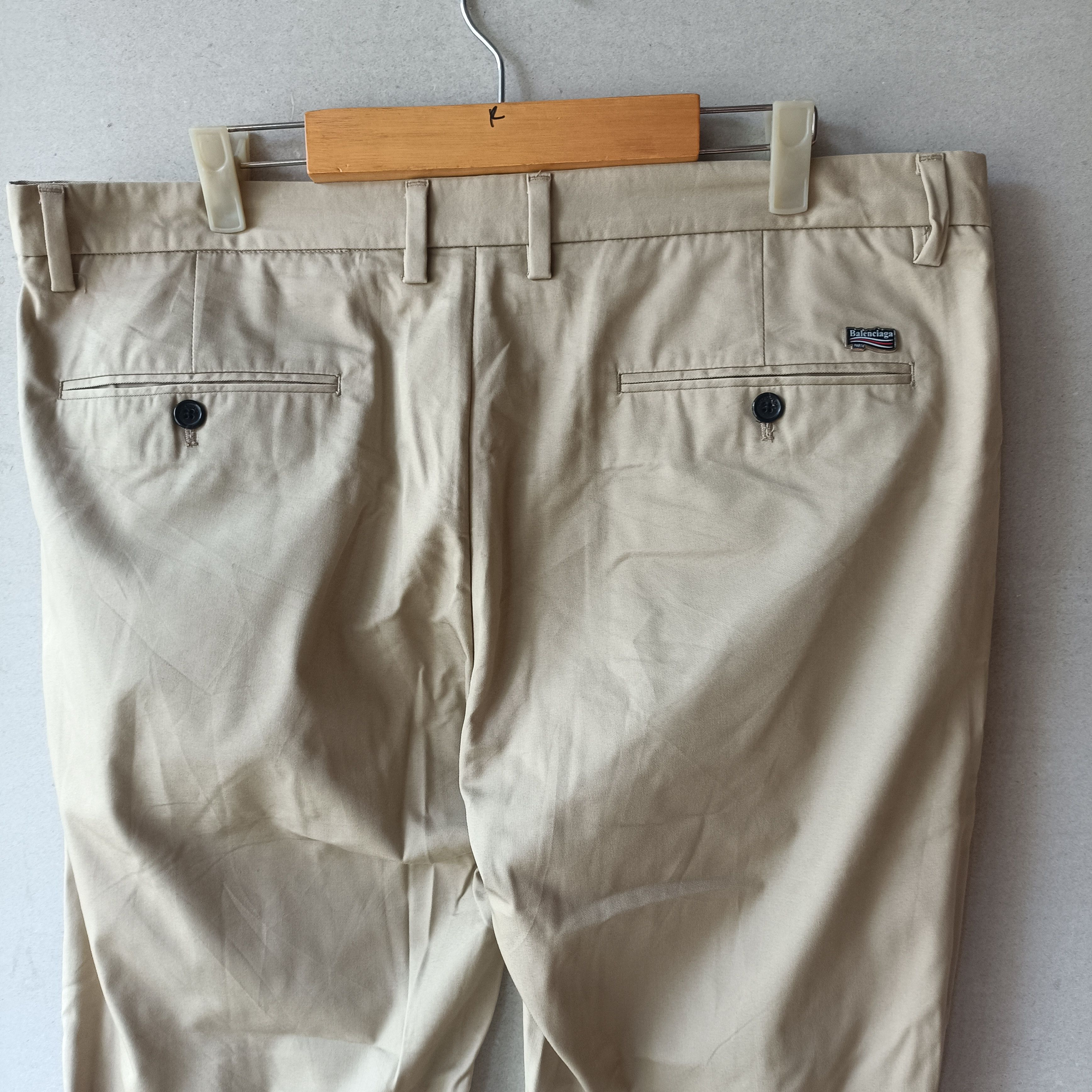 Balenciaga Balenciaga trousers khaki pants Size US 38 / EU 54 - 5 Thumbnail