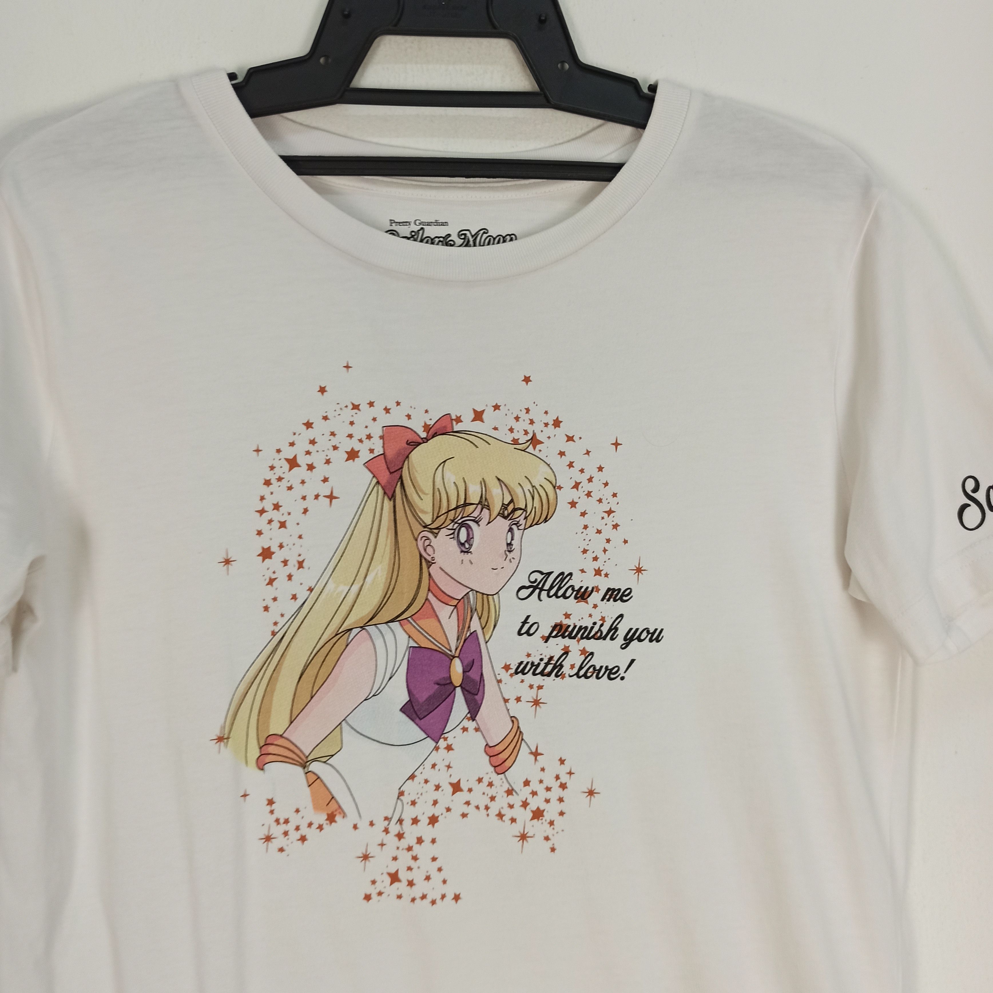 Anime Anime Sailor Moon Tshirt by GU Size M / US 6-8 / IT 42-44 - 2 Thumbnail