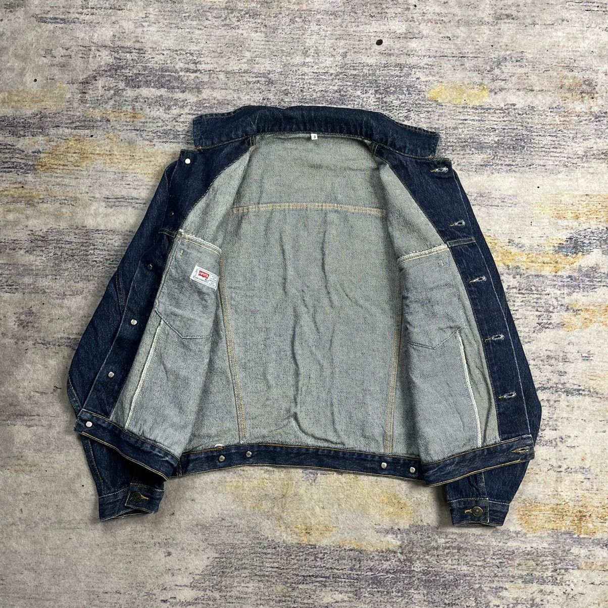 Levi's Vintage Clothing Vintage levis indigo trucker denim jacket Size US L / EU 52-54 / 3 - 7 Thumbnail