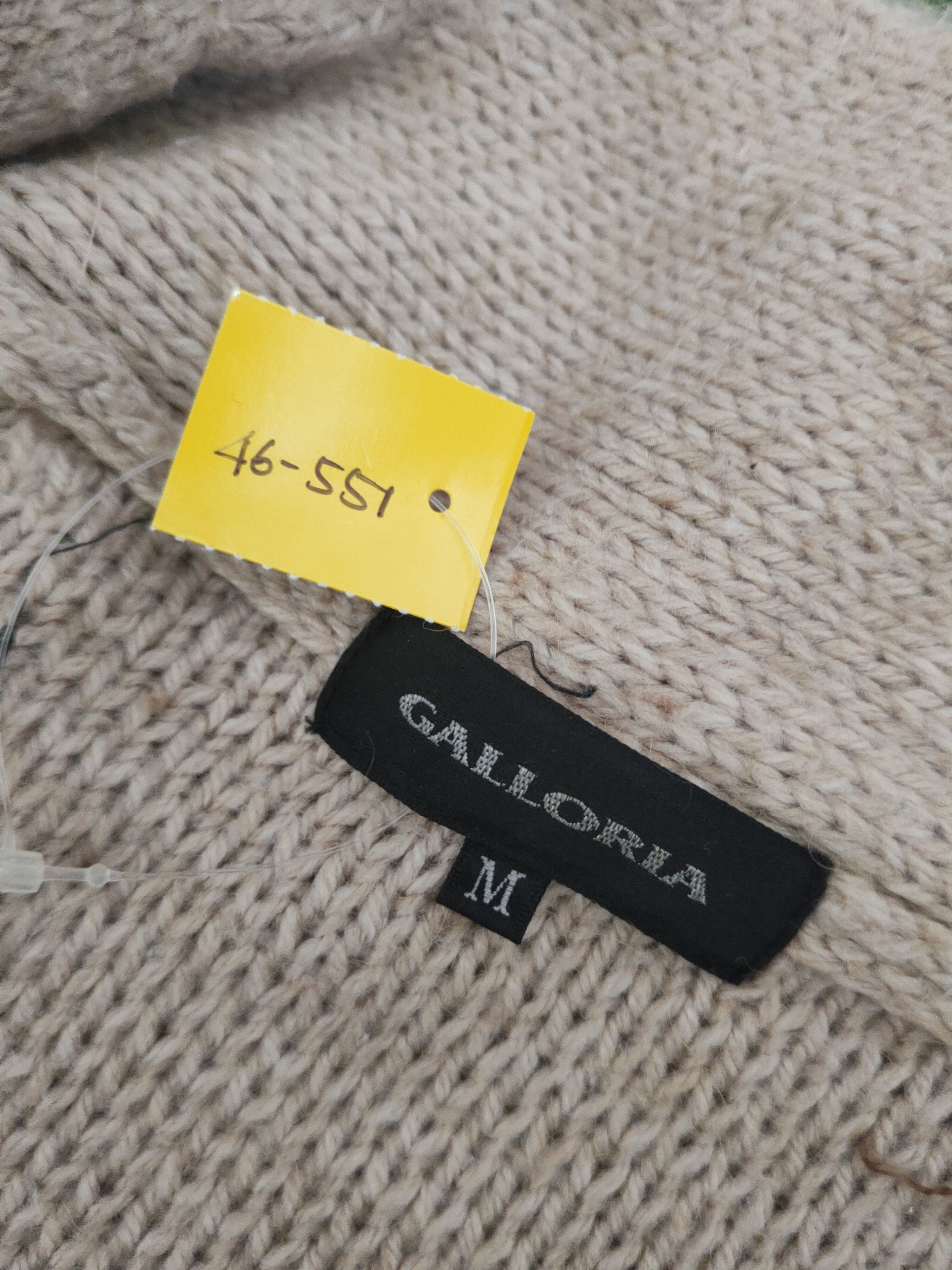 Japanese Brand DL Galloria Beige Knitwear Cardigans #46-551 Size M / US 6-8 / IT 42-44 - 13 Thumbnail