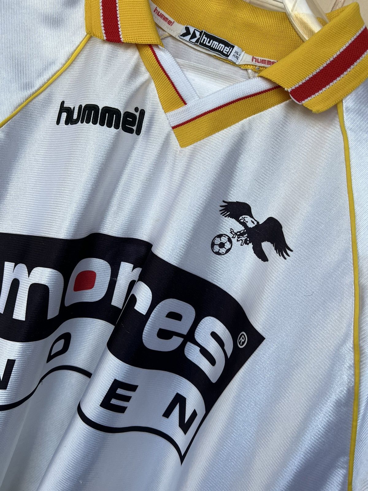 Vintage Vintage Hummel Go Ahead Eagles 1999 Soccer Jersey 6 Jeppe Size US XL / EU 56 / 4 - 6 Thumbnail