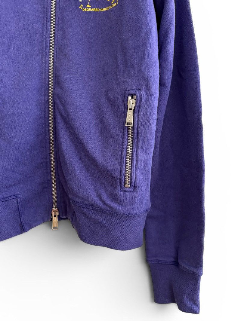 Dsquared2 Vintage Dsquared2 Dance Floor Zip Hoodie Size US M / EU 48-50 / 2 - 6 Thumbnail
