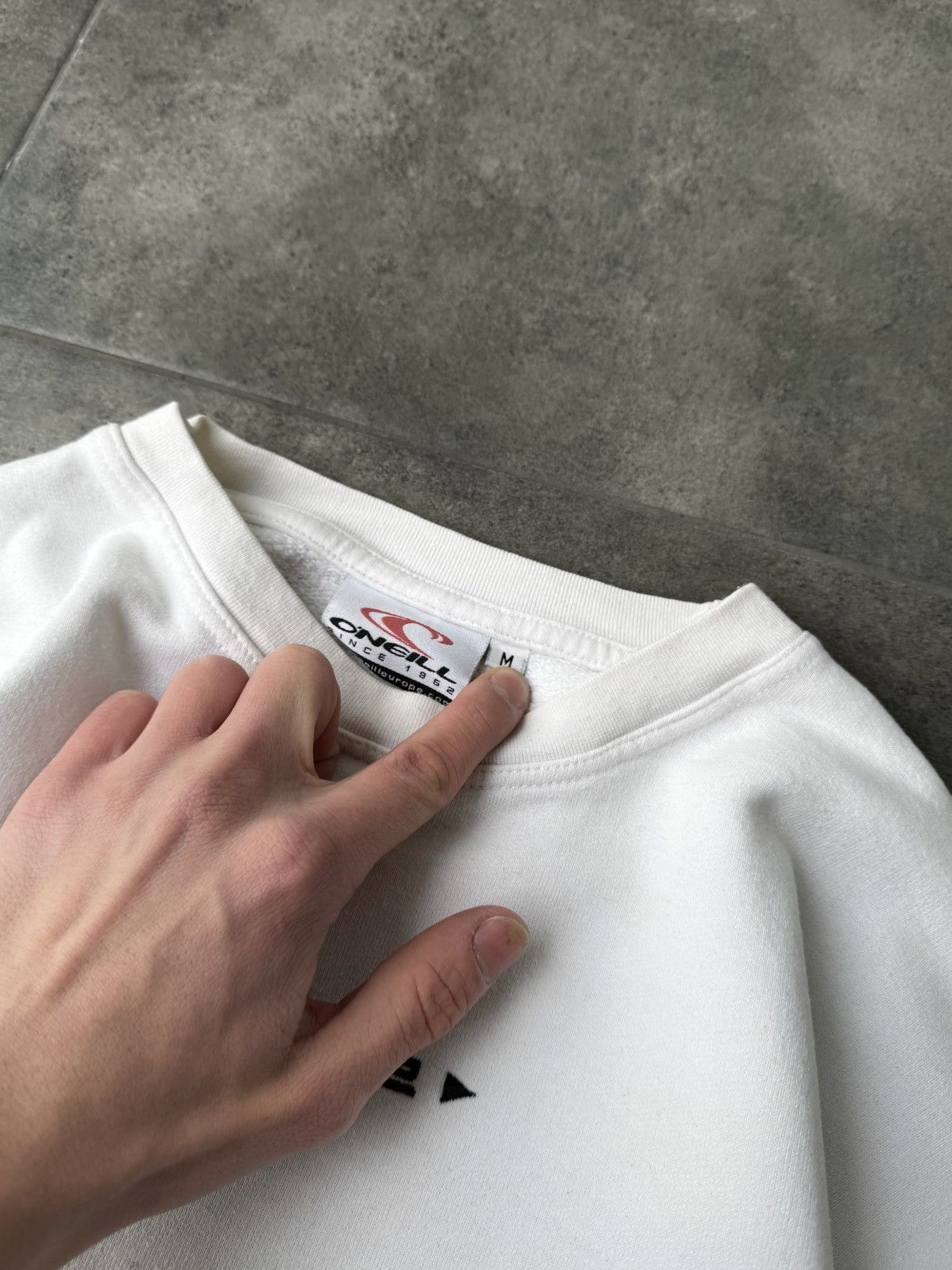 O'Neill Rare Vintage Oneill Oversized Sweatshirt Big Print Y2k White Size US M / EU 48-50 / 2 - 7 Thumbnail