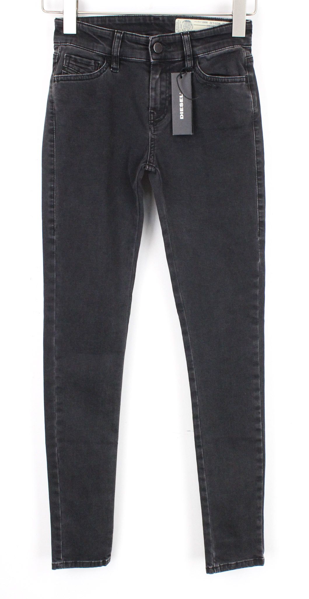 Diesel SLANDY 0680I W23/L32 Grey Stretch Jeans 70474 Size 23" - 1 Thumbnail