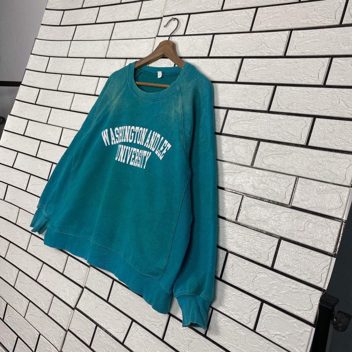 Japanese Brand 📌Vintage Sweatshirt Washington and Lee University Big Logo Size US M / EU 48-50 / 2 - 3 Thumbnail