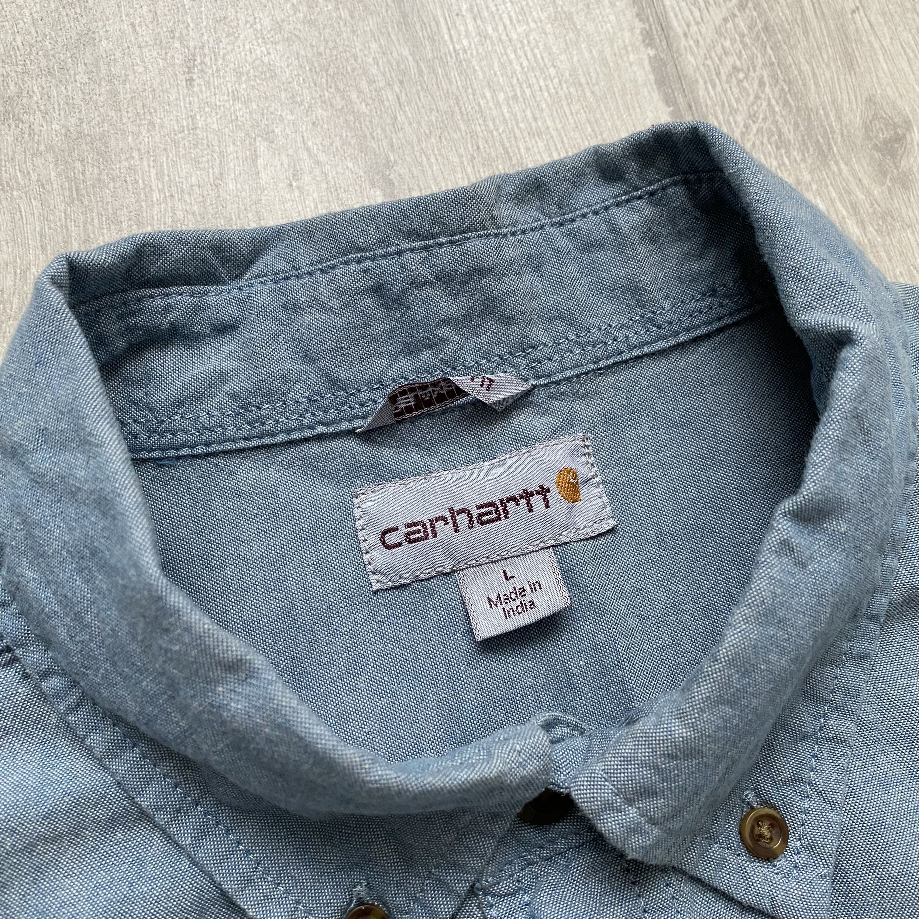 Carhartt 🥃 00s Carhartt Shirt Burbon Drink Promo Short sleeve Size US L / EU 52-54 / 3 - 2 Thumbnail