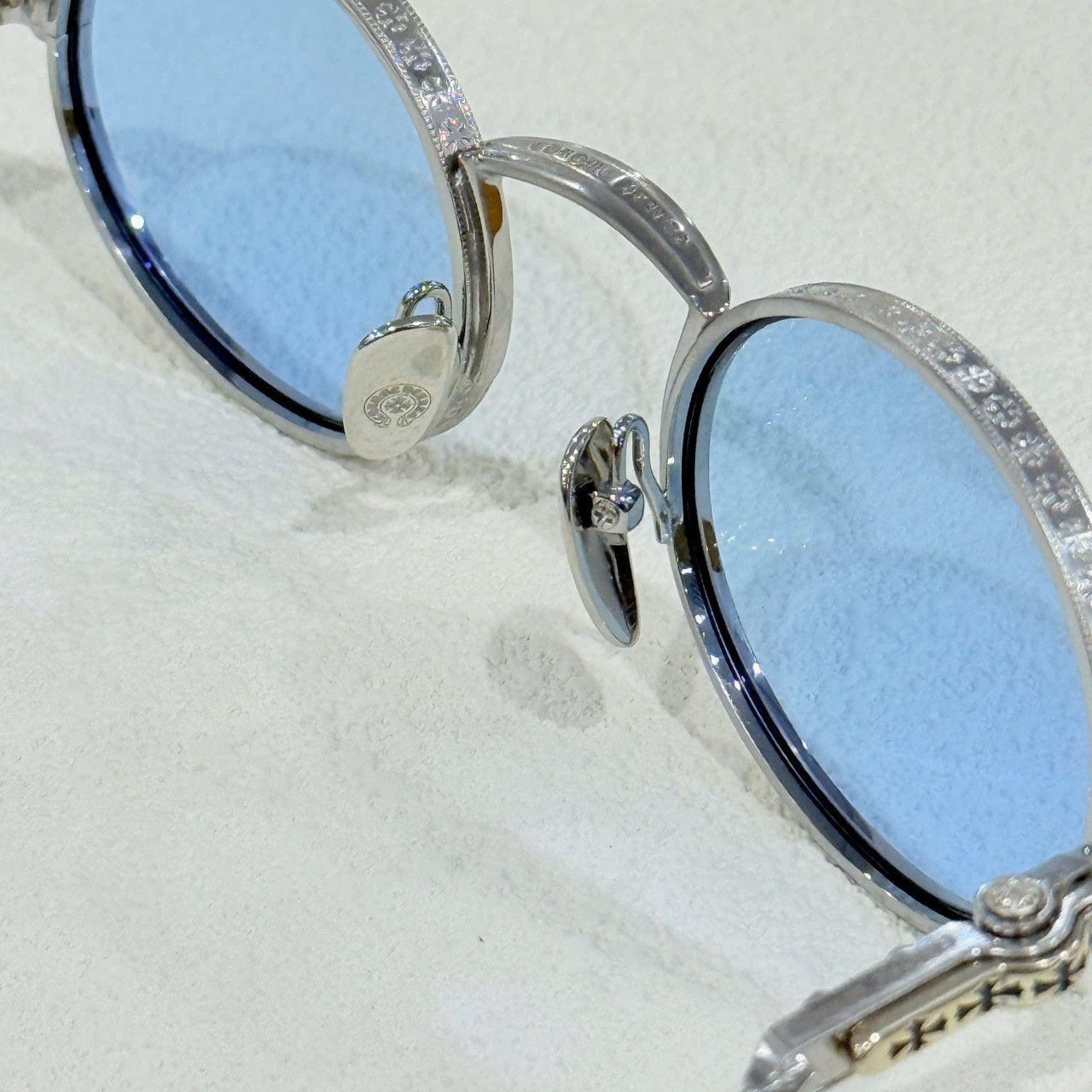 Chrome Hearts CHROME HEARTS HONEY DIPPED BRUSHED ALLOY - SUNGLASSES Size ONE SIZE - 9 Thumbnail