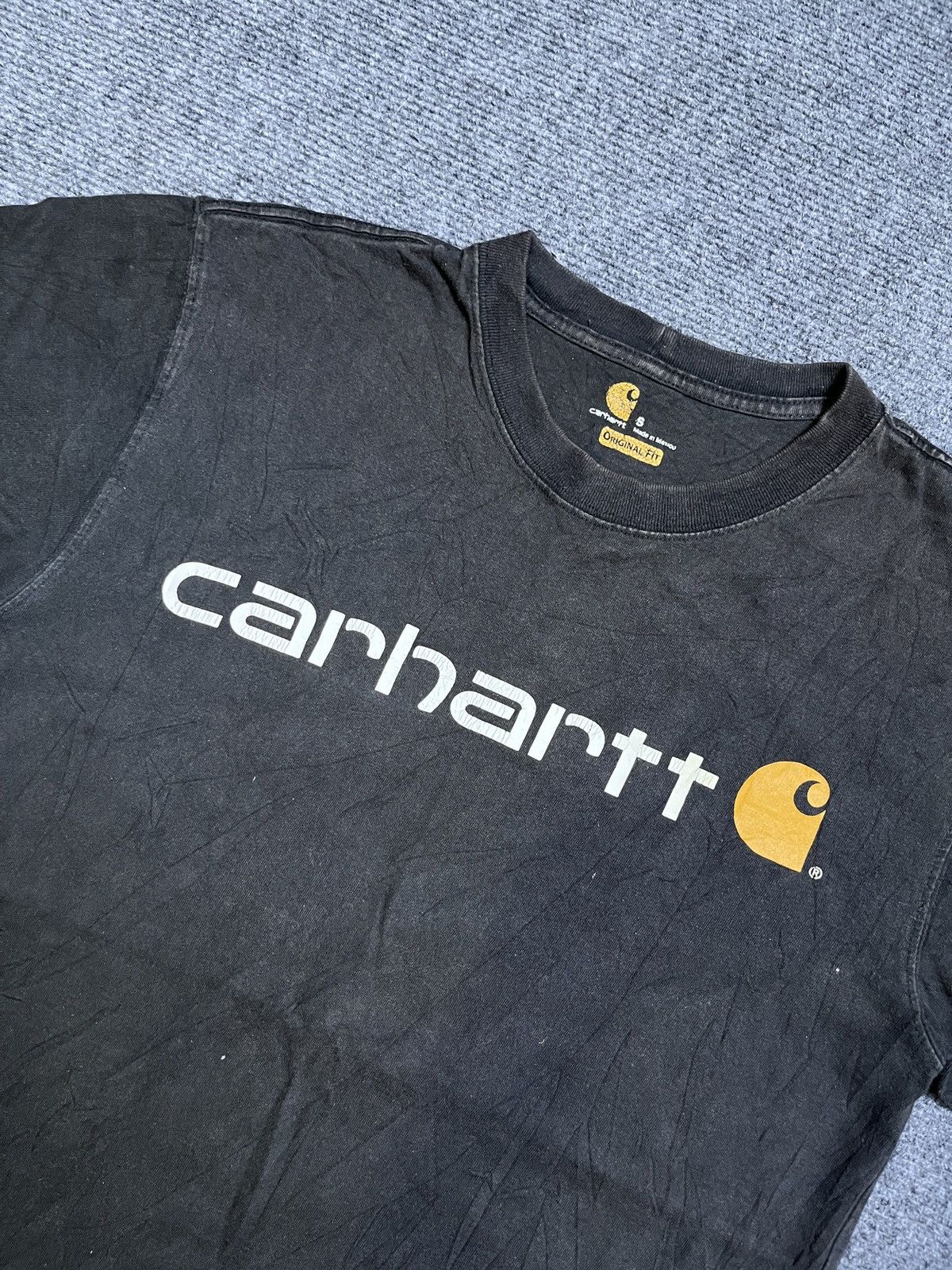 Carhartt Carhartt K195 black featuring yellow and white graphic logo Size US S / EU 44-46 / 1 - 4 Thumbnail