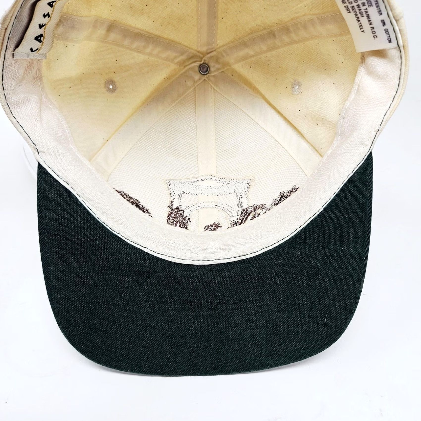 Vintage VINTAGE Caesars Atlantic City Hat Cap Snap Back One Size White Mens Green Bill Size ONE SIZE - 7 Thumbnail