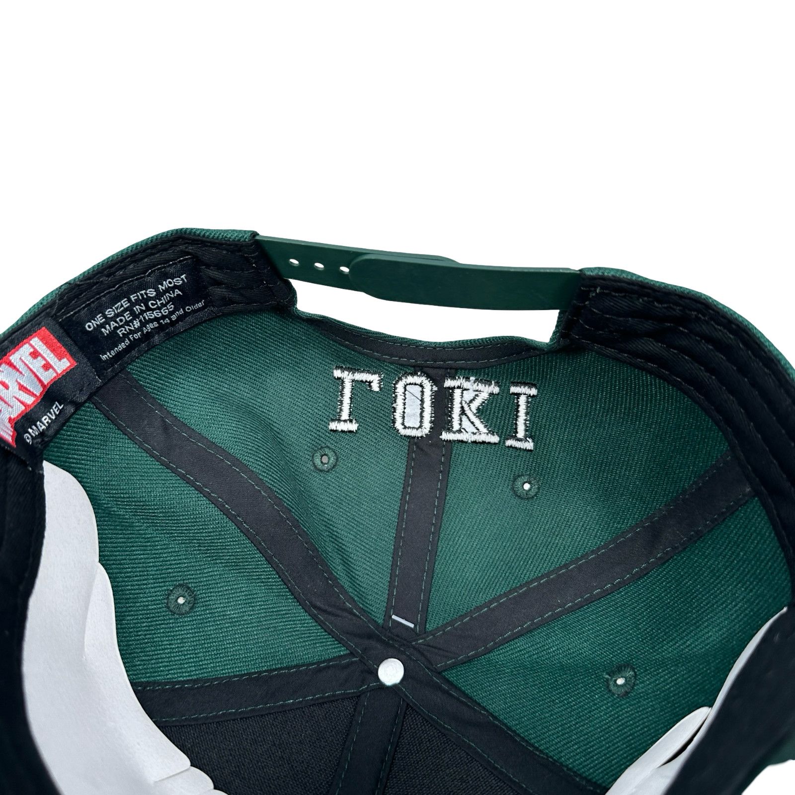 Other Marvel Loki Cosplay Snapback Hat Cap Men One Size Green NWT Size ONE SIZE - 6 Thumbnail