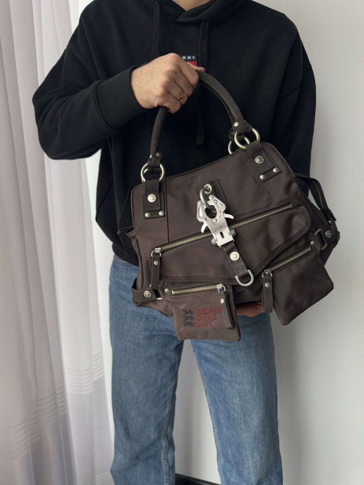 George Gina Lucy x Vintage George Gina & Lucy Ggl Style Stalker Shoulder Bag in Brown, Women's