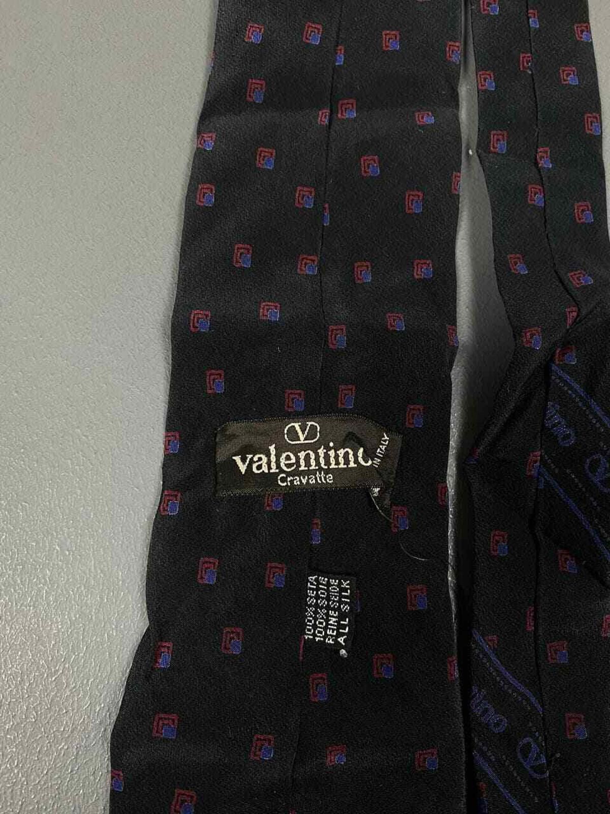 Valentino VALENTINO Cravate Vintage Rare Cravate Tie Made in Italy Size ONE SIZE - 7 Thumbnail