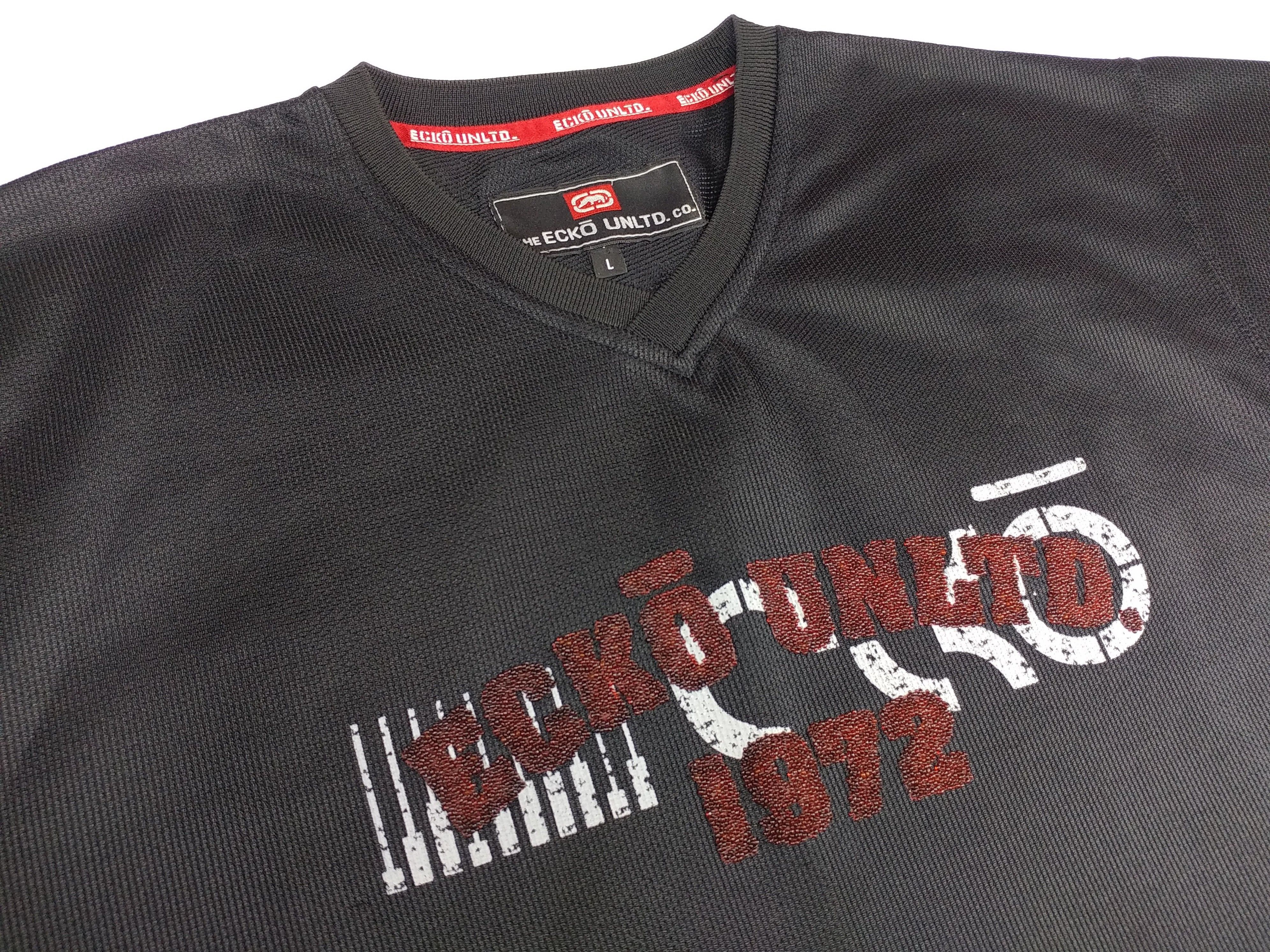Ecko Unltd. ECKO UNLTD t-shirt, vintage jersey, 90s hip hop 1990s L Size US L / EU 52-54 / 3 - 6 Thumbnail