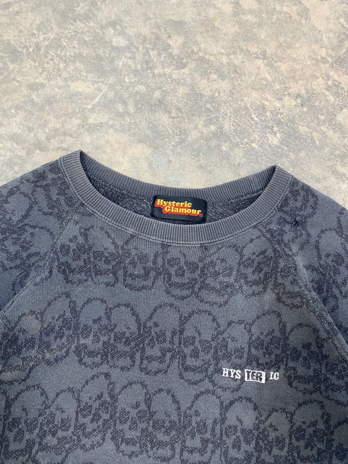 Hysteric Glamour Hysteric Glamour💥 Skull Fullprint Sweater 80s Size XS / US 0-2 / IT 36-38 - 5 Thumbnail