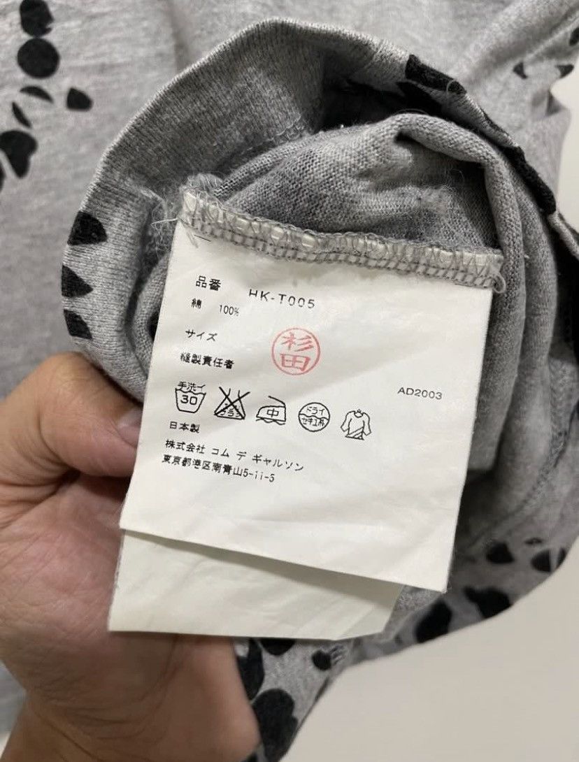 Comme des Garcons × Comme des Garcons Homme Vintage Comme des garcons tshirt AD2003 Size US M / EU 48-50 / 2 - 6 Thumbnail