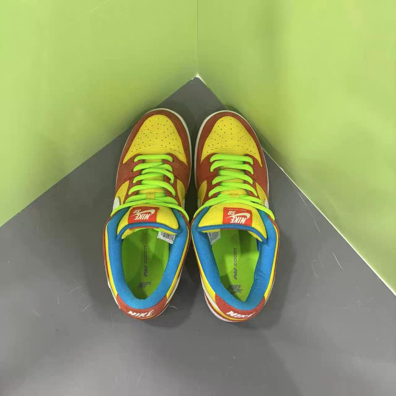 Nike Nike SB Dunk Low Pro Bart Simpson K15 Size US 12 / EU 45 - 7 Thumbnail