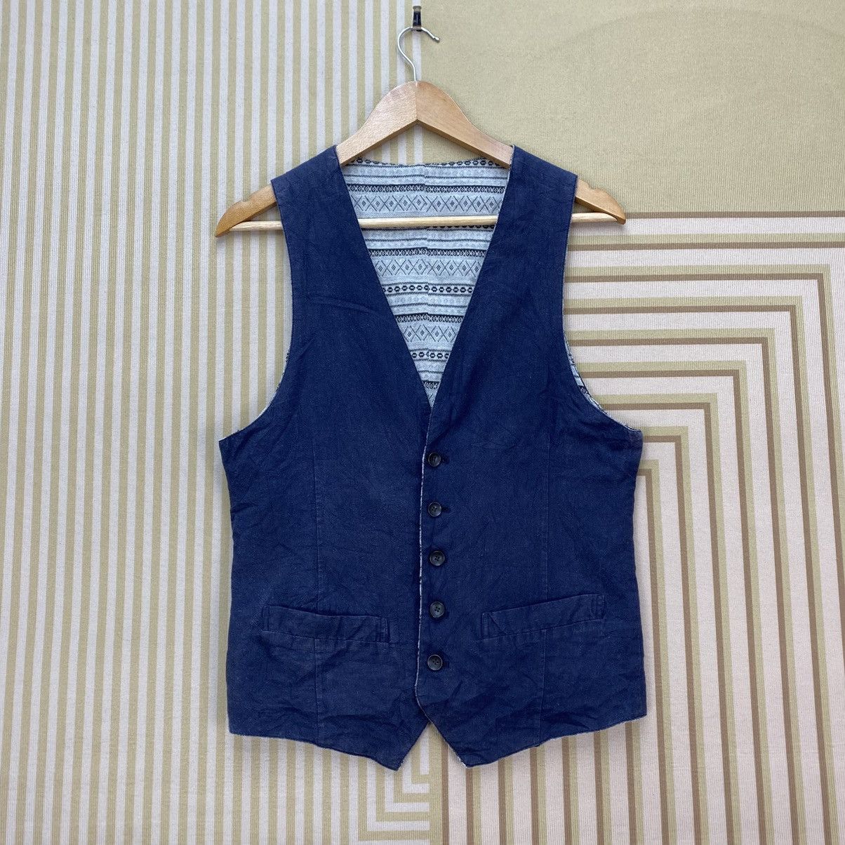 semanticdesign 🫶Japanese Brand Semantic Design Reversible Vest Jacket Size US S / EU 44-46 / 1 - 3 Thumbnail