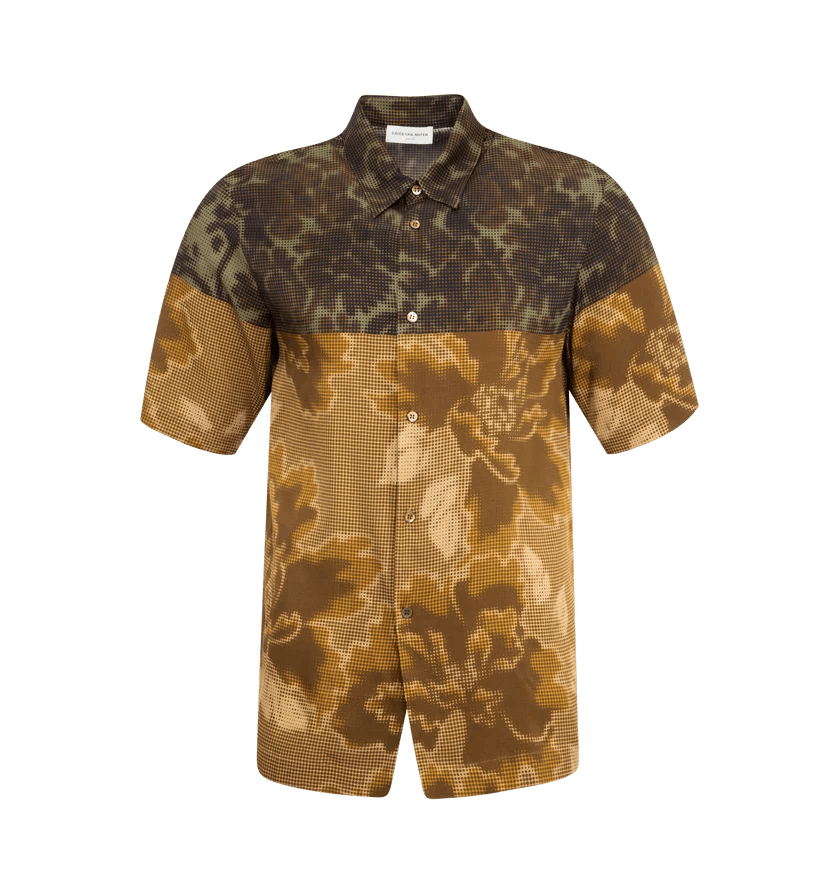 o1h1sh11224 Printed Shirt in Multicolor