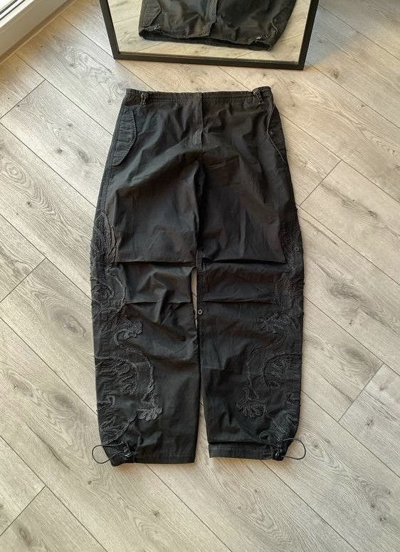 image of Maharishi Cargo Dragon Pants in Black, Women's (Size 32)