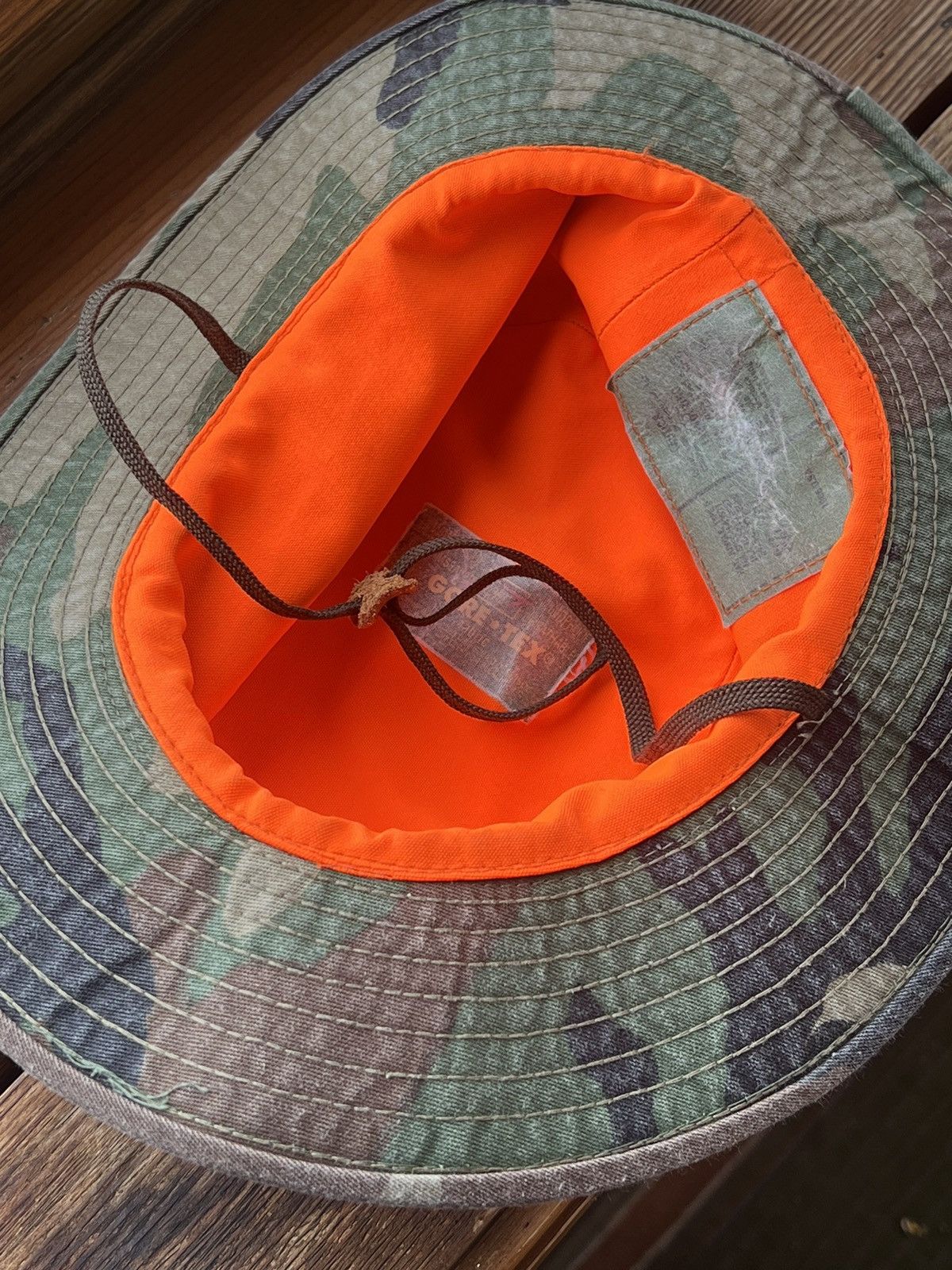 Vintage Vintage German Military Distressed Mil Tec Panama Hat Y2K Size ONE SIZE - 16 Thumbnail
