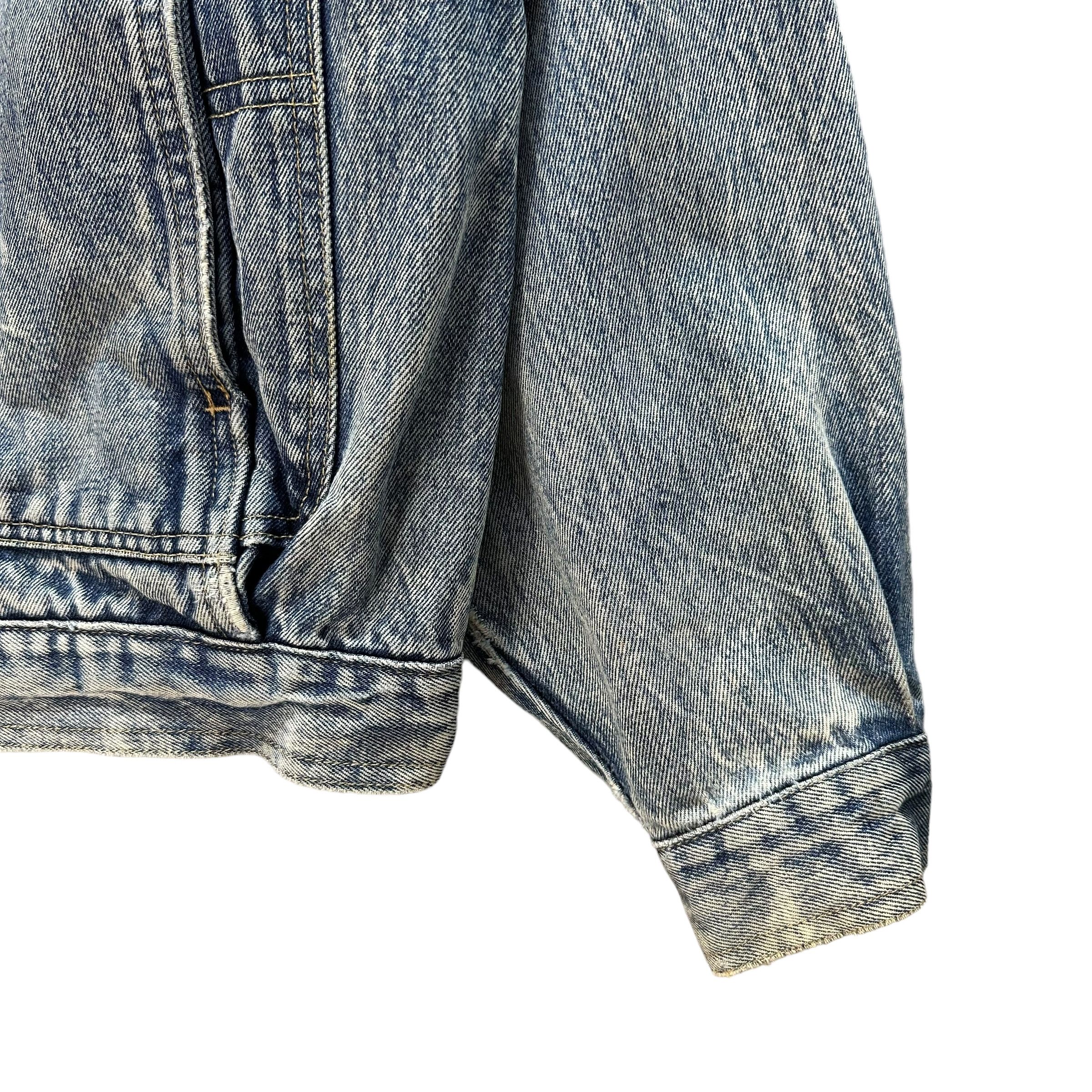 Vintage Vintage Distressed Stone Wash Denim Jacket #A37-0848 Size US L / EU 52-54 / 3 - 7 Thumbnail